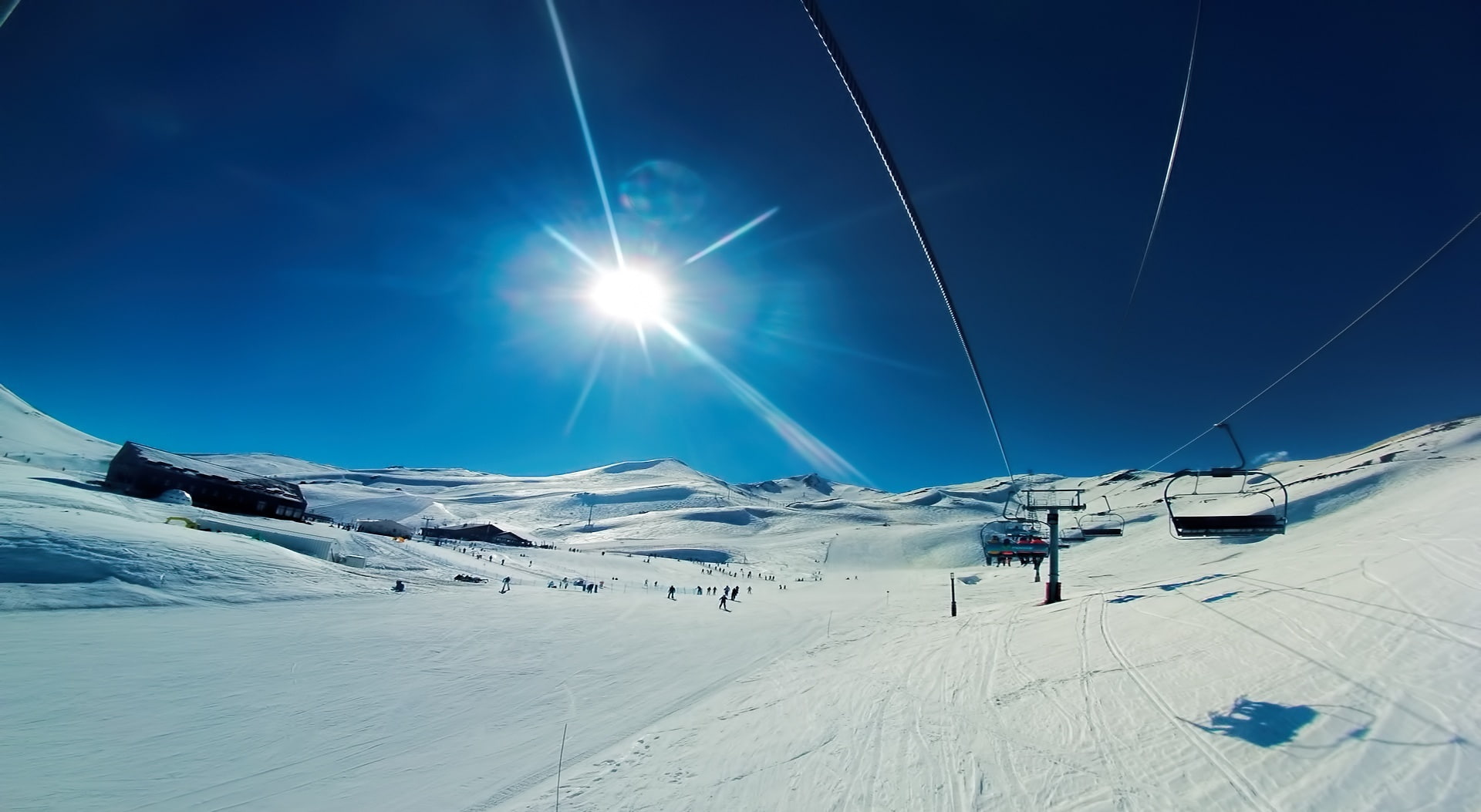 nevado, Winter, 1080P, valle, Seasons, HD Wallpaper