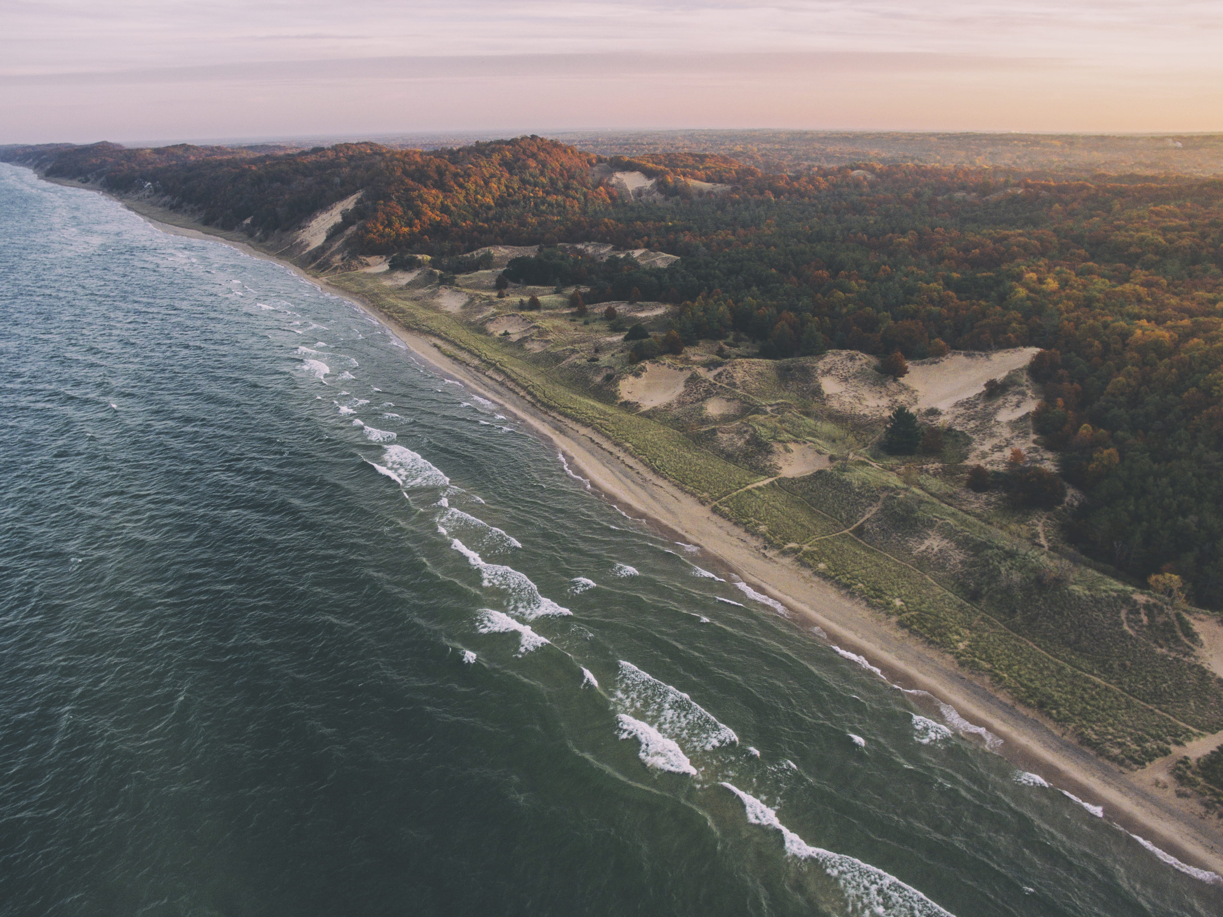 near, environment, sand, seaside, sky, water, outdoors, nature, wafe, high angle view, tranquility, coastal, no people, scenics - nature, forest, tree, HD Wallpaper
