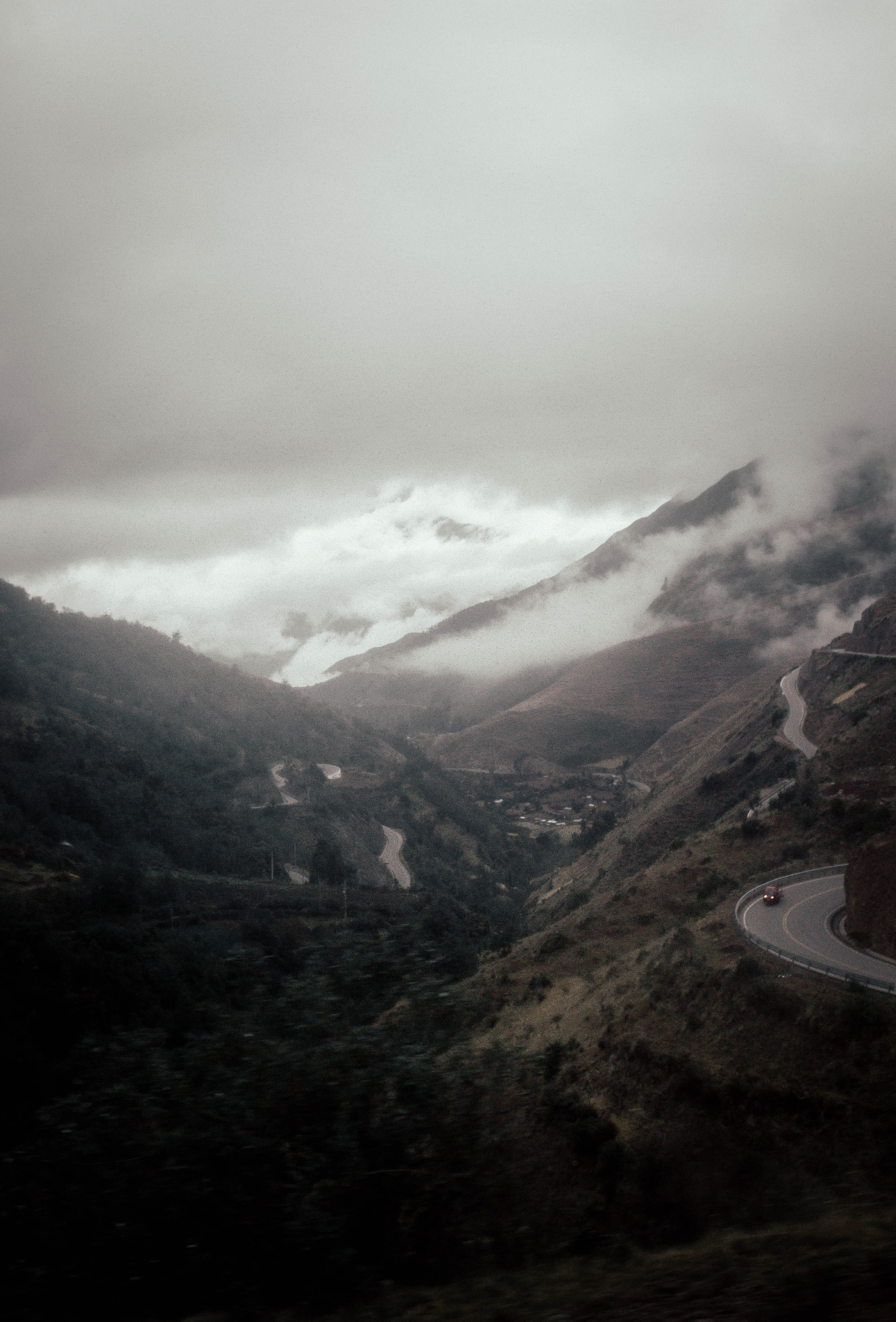 sky, 4K, high angle view, non-urban scene, nature, beauty in nature, scenics - nature, tranquility, land, mountain, peru, outdoors, no people, environment, Phone HD Wallpaper