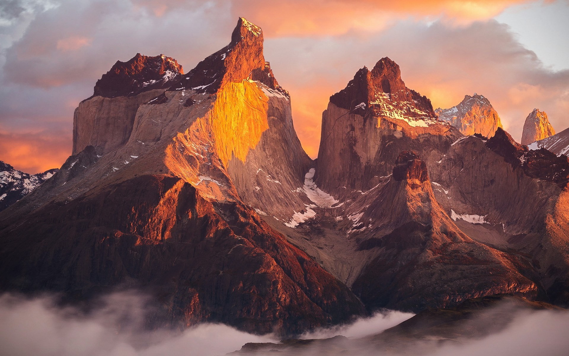 andes mountains, 1080P, HD Wallpaper