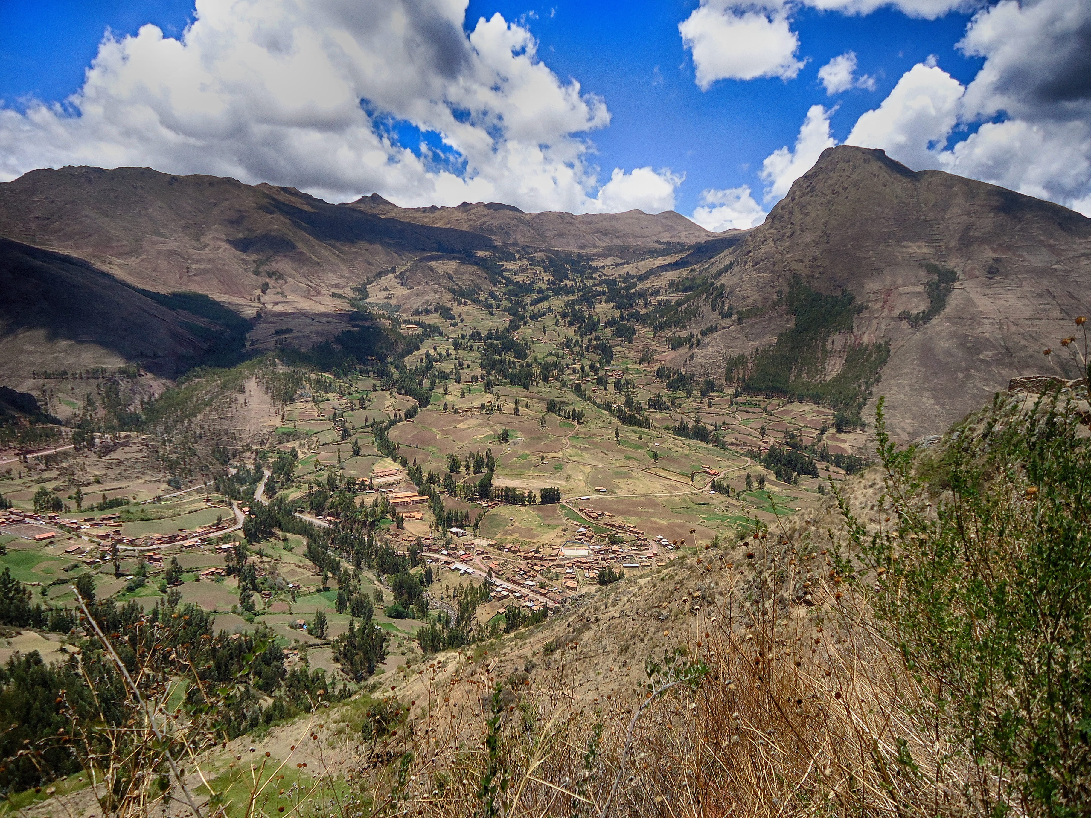 tourism, non-urban scene, beauty in nature, formation, 2K, sky, landscape, cuzco, arid climate, ride, mountain, physical geography, valley, day, city, HD Wallpaper