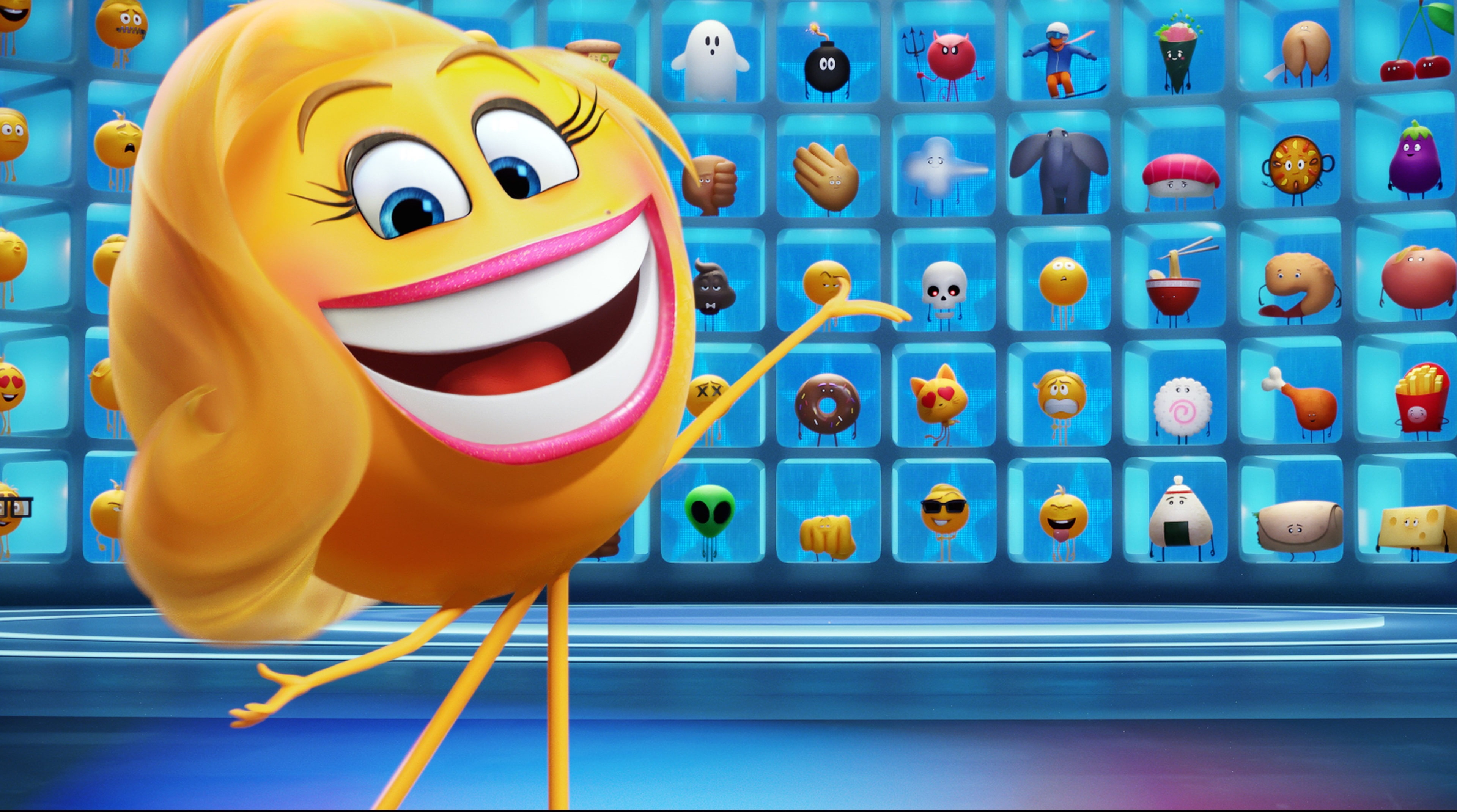 blue, toy, rubber duck, representation, day, fun, red, multi colored, emojimovie express yourself 4k hd image download, indoors, 4K, orange color, close-up, HD Wallpaper