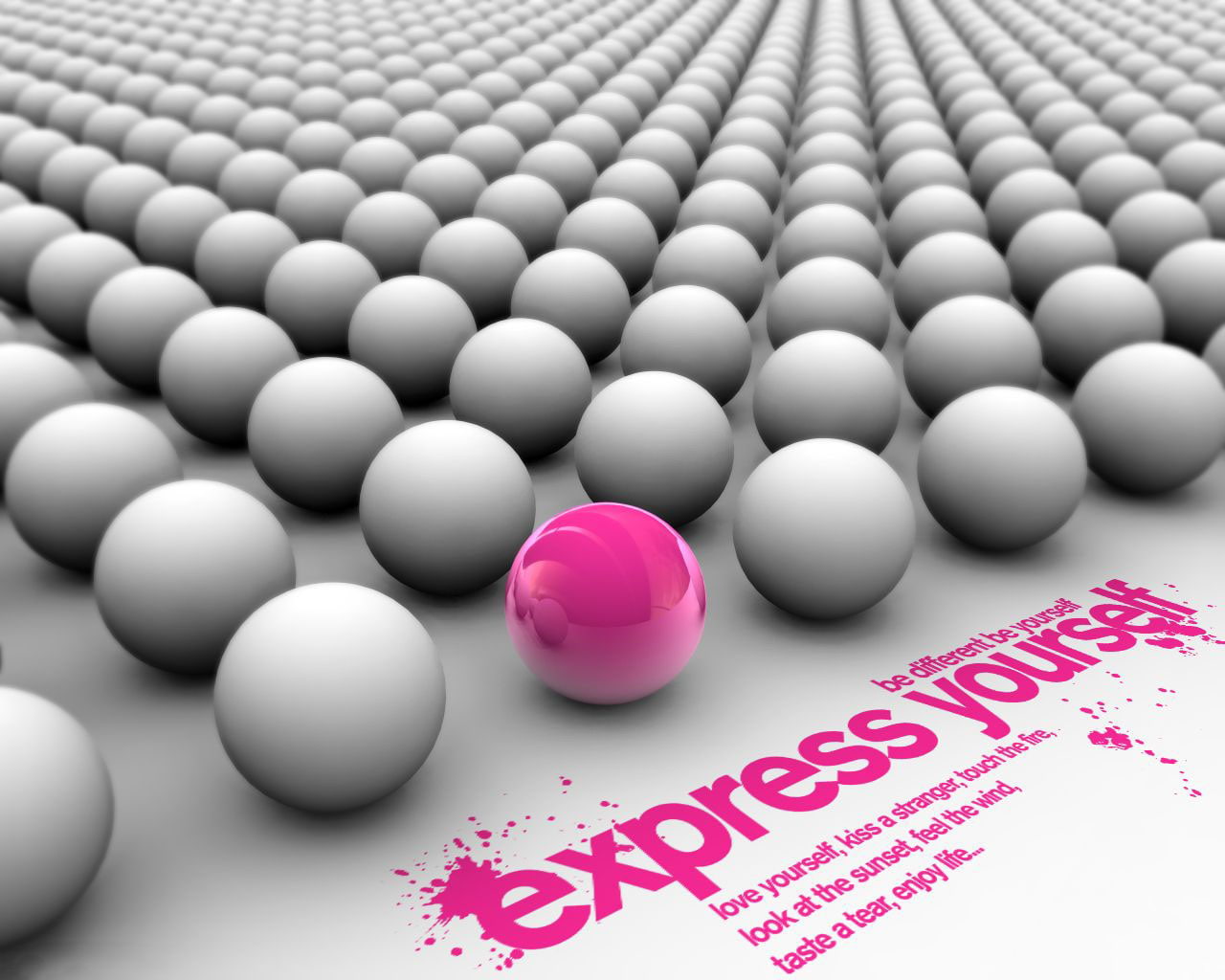 720P, yourself, express, 3d and abstract, HD Wallpaper