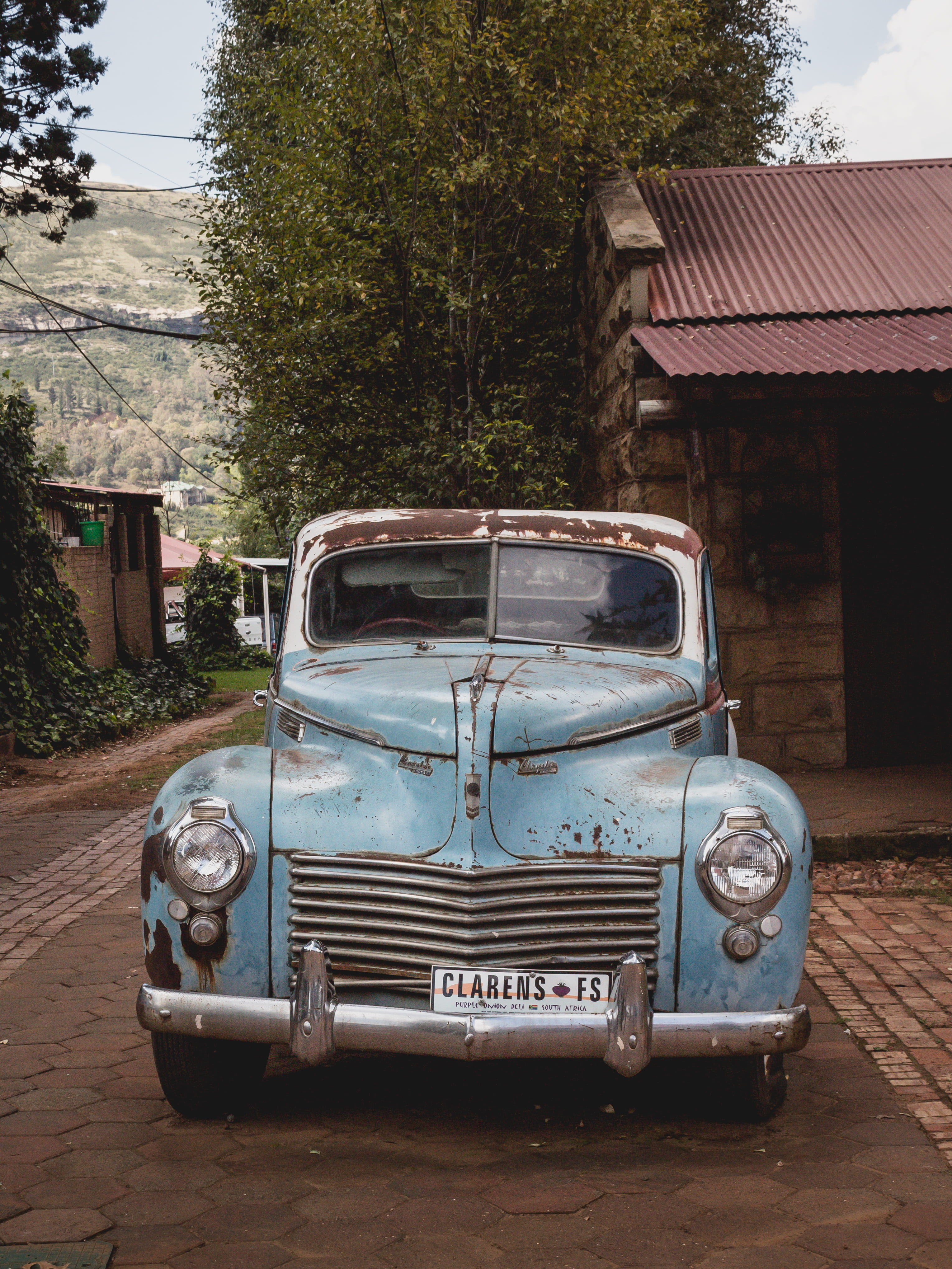 nature, chevrolet, car, south africa, plant, transportation, day, building exterior, vintage, old car, motor vehicle, small town, stationary, mode of transportation, Phone HD Wallpaper