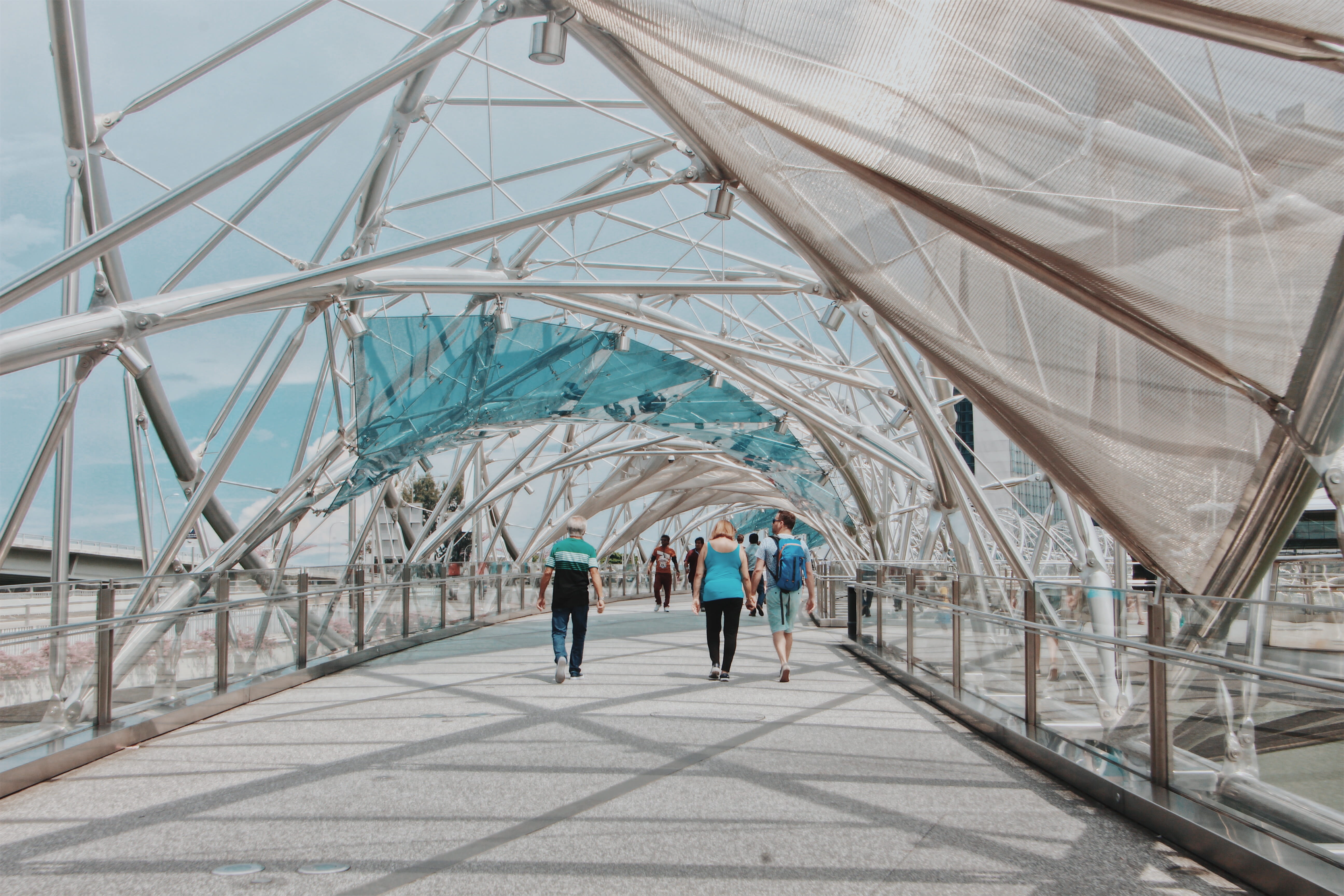 people, built structure, real people, group of people, the way forward, modern architecture, rear view, adult, folk, day, full length, minimal, 5K, direction, HD Wallpaper