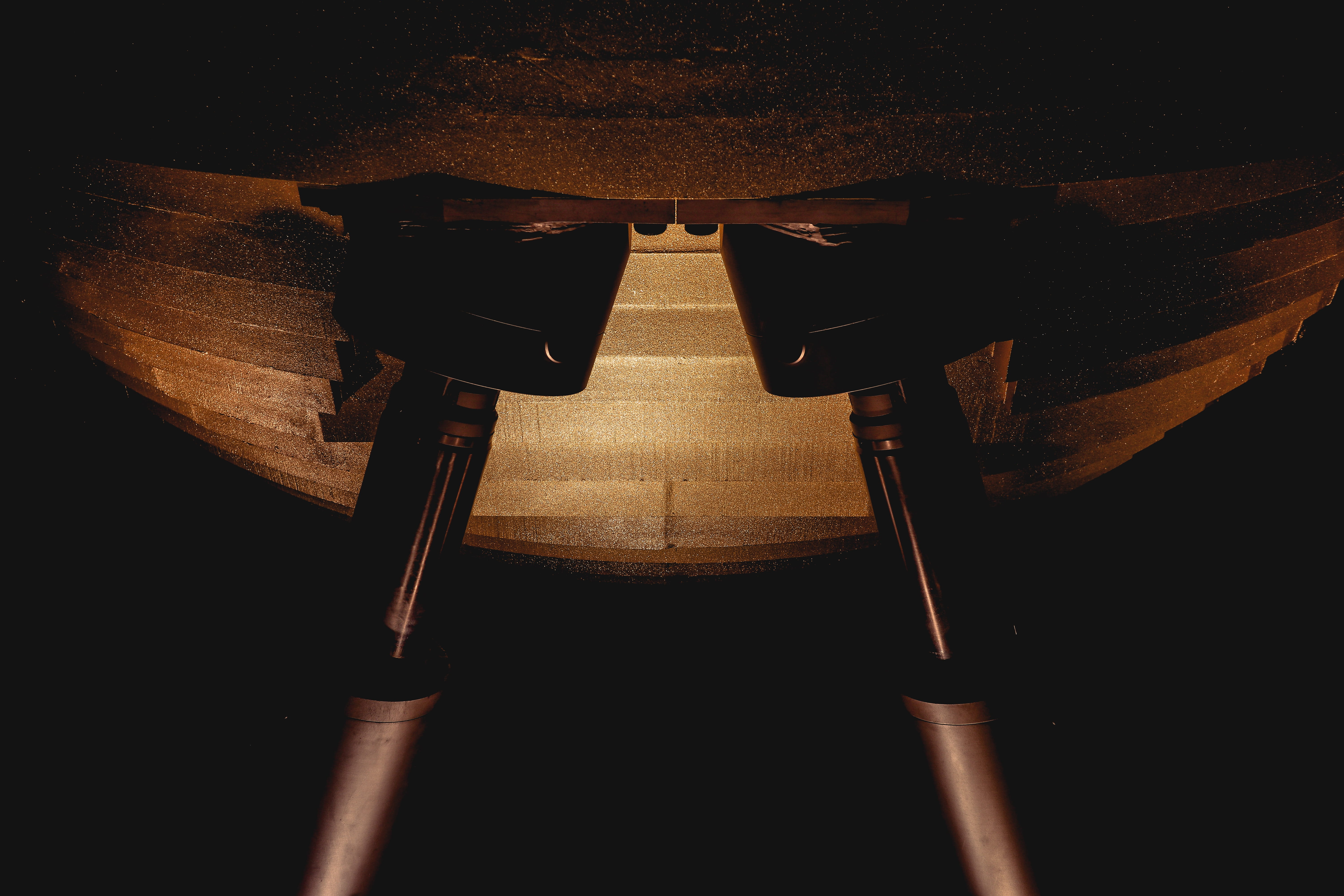 close-up, illuminated, wind damper, chair, seat, 5K, high angle view, still life, taiwan, empty, engineering, dark, indoors, night, black color, counterweight, HD Wallpaper