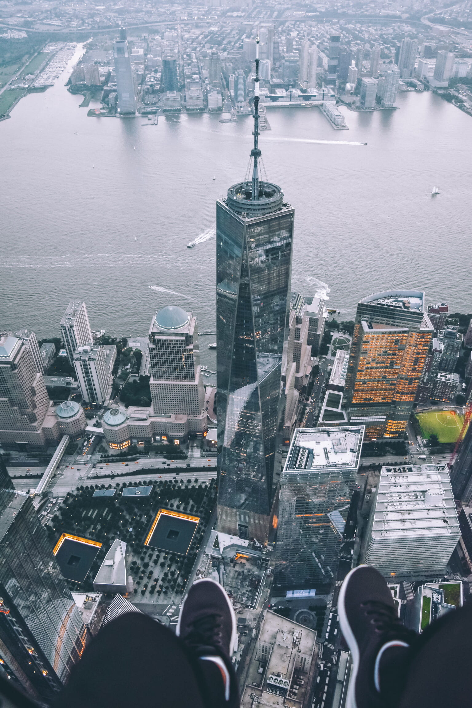 center, skyline, city, laying, aerial view, river, high angle view, water, aerial, no people, building exterior, world, financial district, built structure, Phone HD Wallpaper