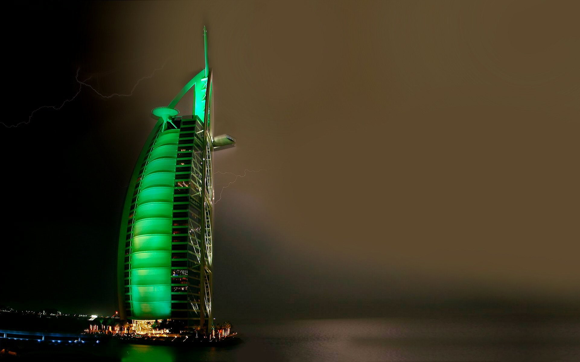 1080P, burj al arab, HD Wallpaper