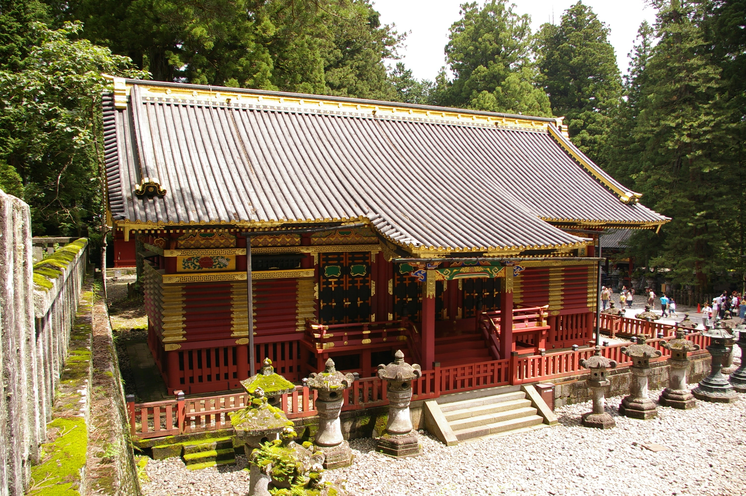 built structure, house, architecture, cultures, sunlight, temple, toshogu shrine, japan, religion, growth, toshogu, roof, land, building exterior, shrine, HD Wallpaper