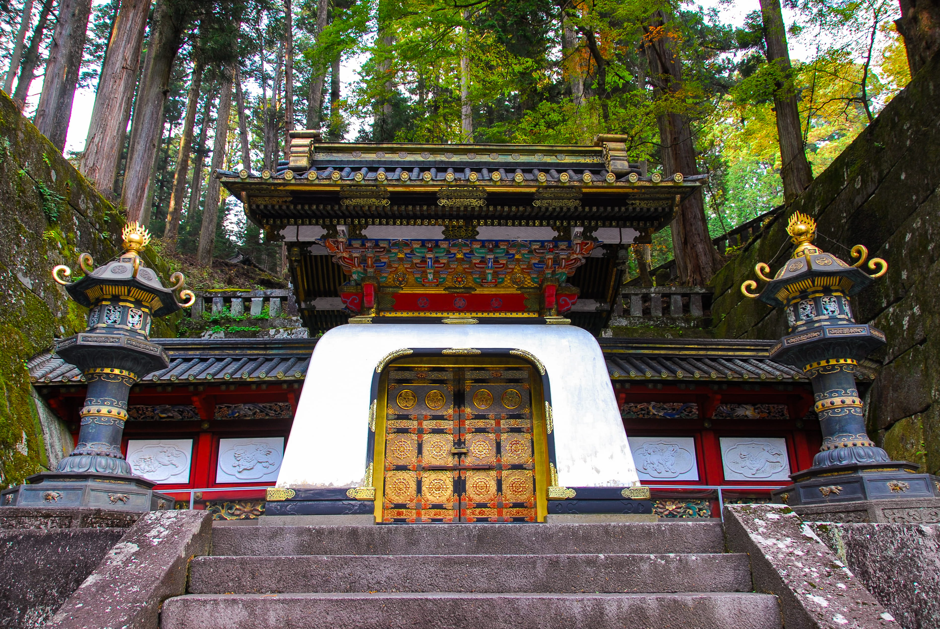 tree, building exterior, building, tourism, temple, ornate, 2K, colourful, japan, tokyo, no people, day, asia, plant, spirituality, script, religion, wall, HD Wallpaper