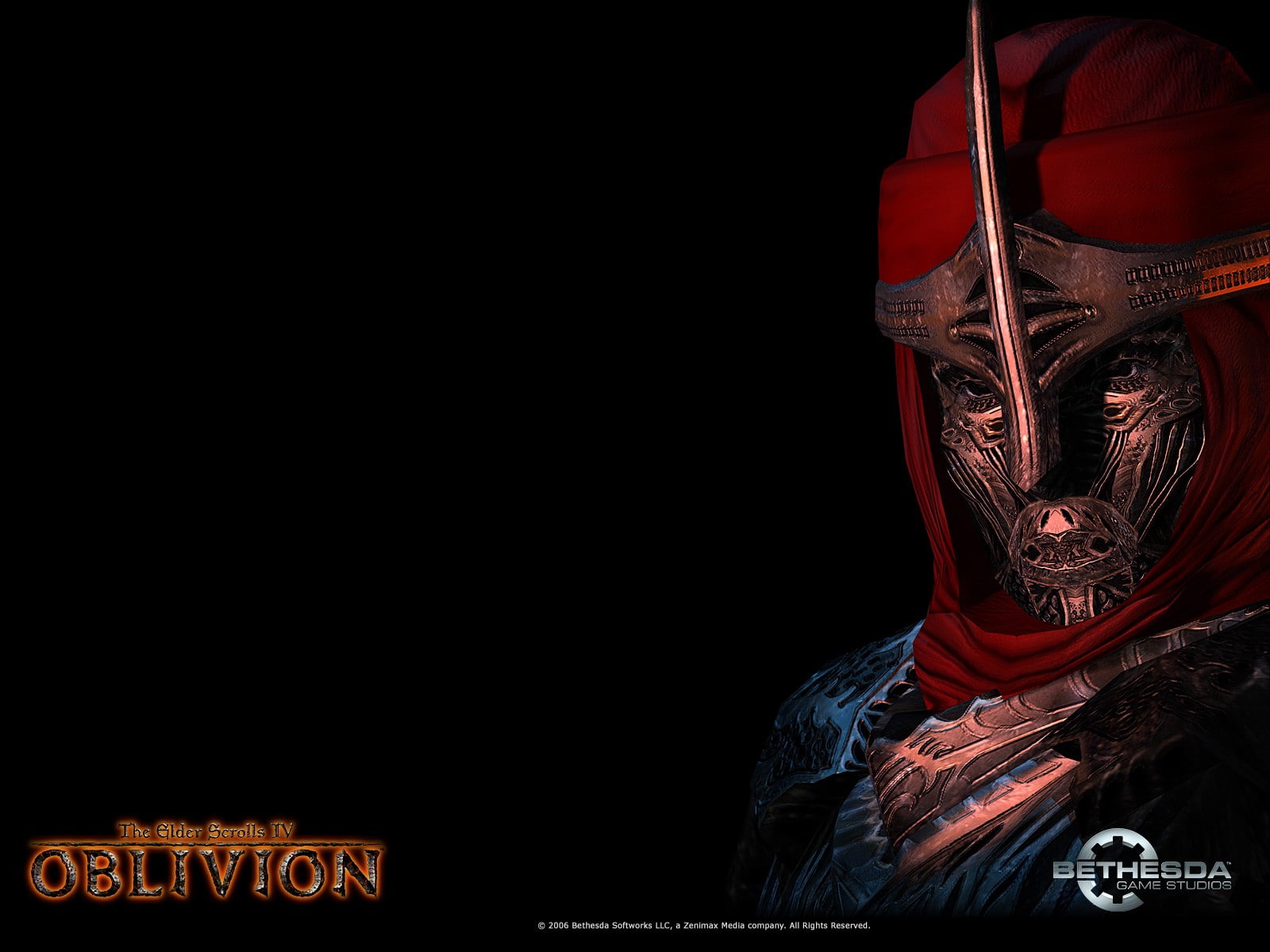 The Elder Scrolls IV: Oblivion, representation, western script, copy space, red, sculpture, religion, communication, human representation, 720P, statue, HD Wallpaper