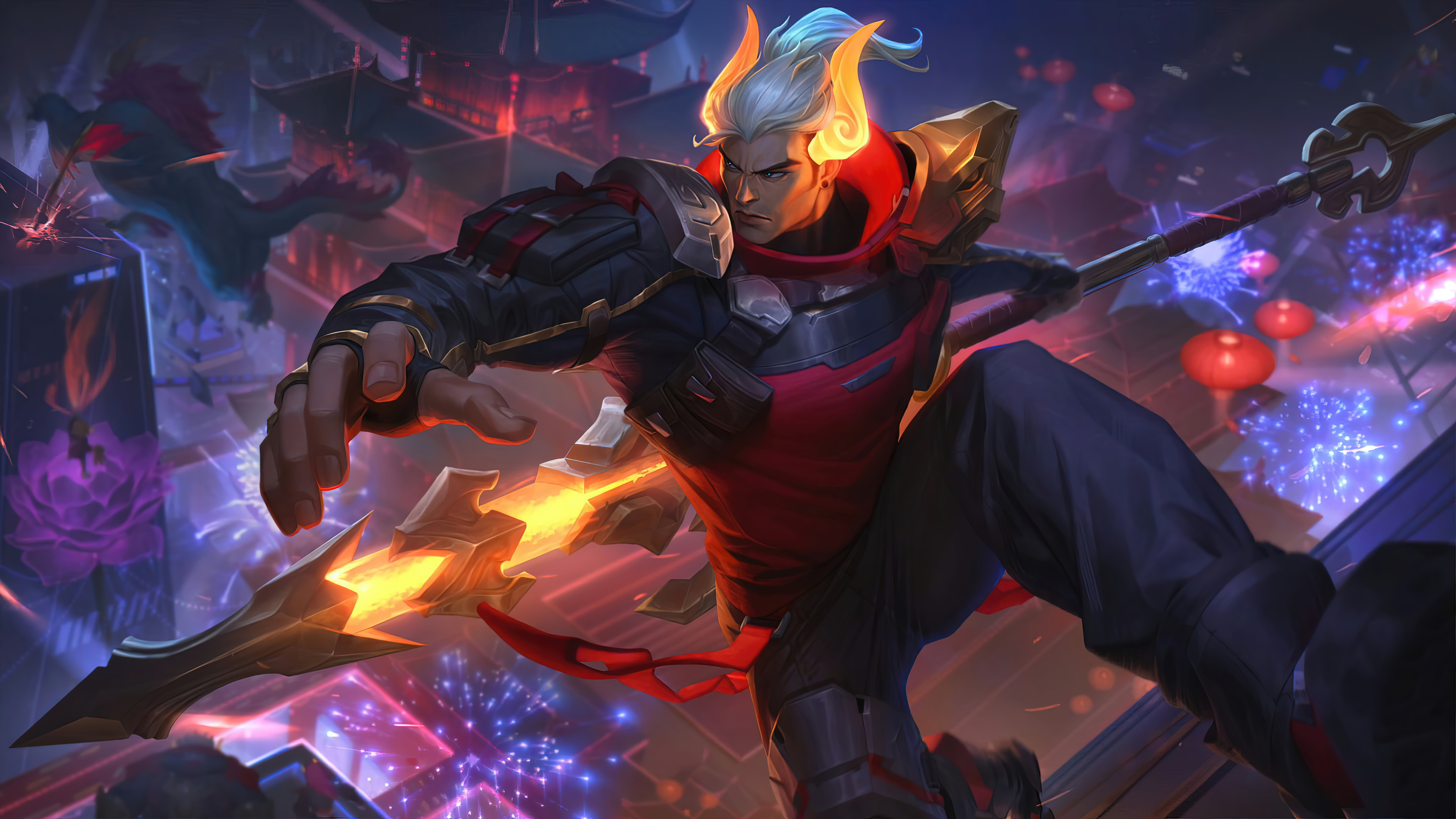 Riot Games, 8K, League of Legends, Jarvan IV, HD Wallpaper