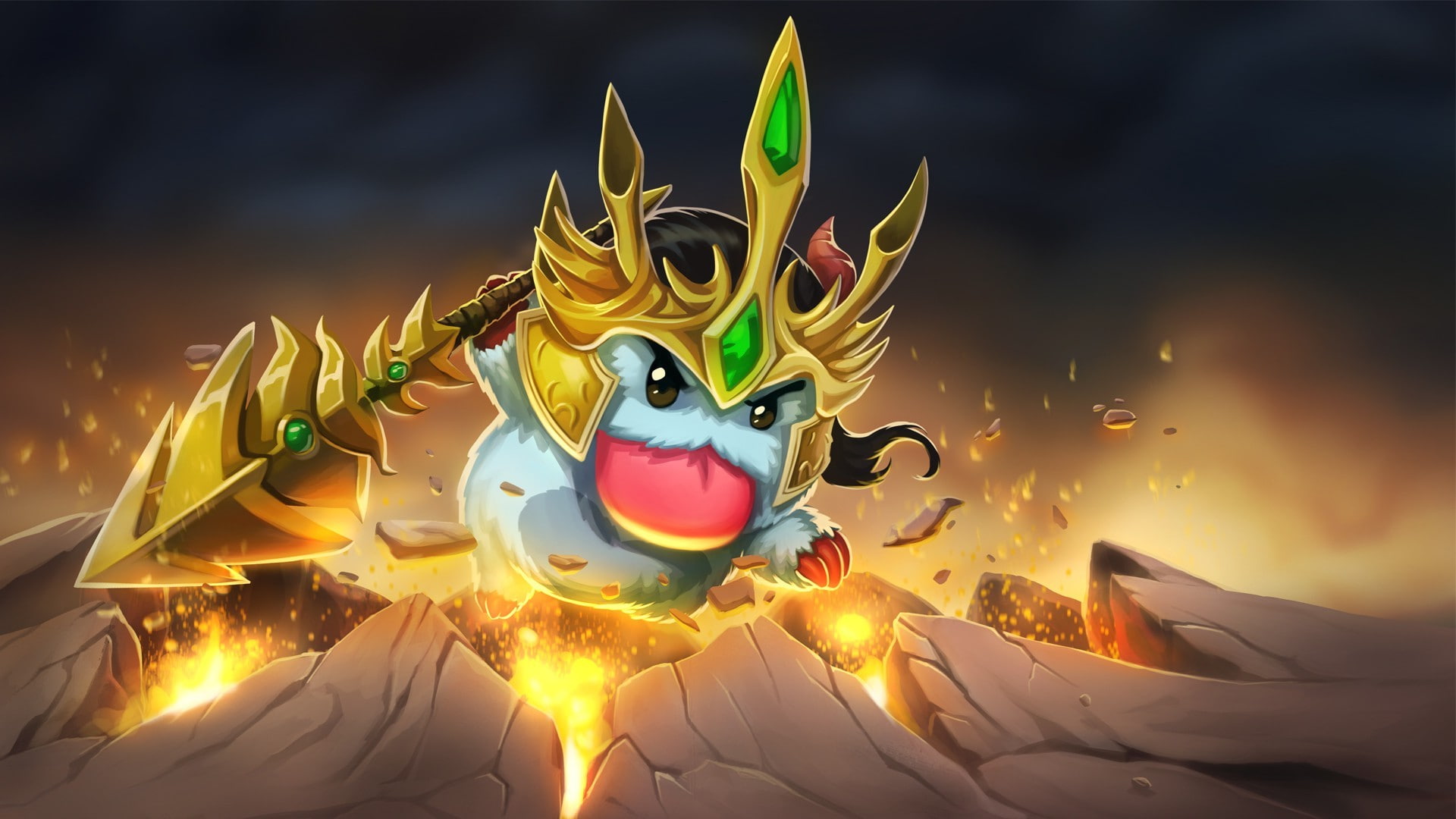 craft, outdoors, nature, Poro, 1080P, sky, focus on foreground, digital composite, Jarvan IV, League Of Legends, holiday, creativity, representation, multi colored, HD Wallpaper