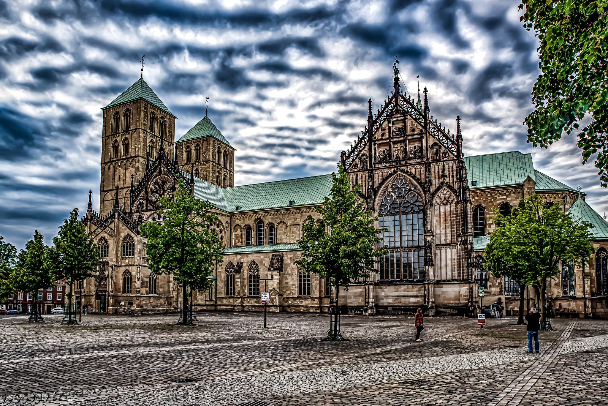 Münster, District- City Münster, 1080P, Northrhine-Westphalia, HD Wallpaper