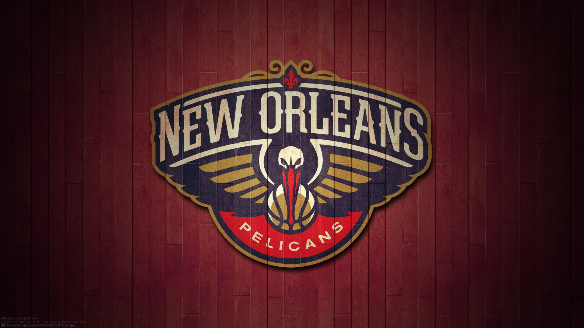 NBA, New Orleans Pelicans, 1080P, Basketball, Logo, Sports, HD Wallpaper