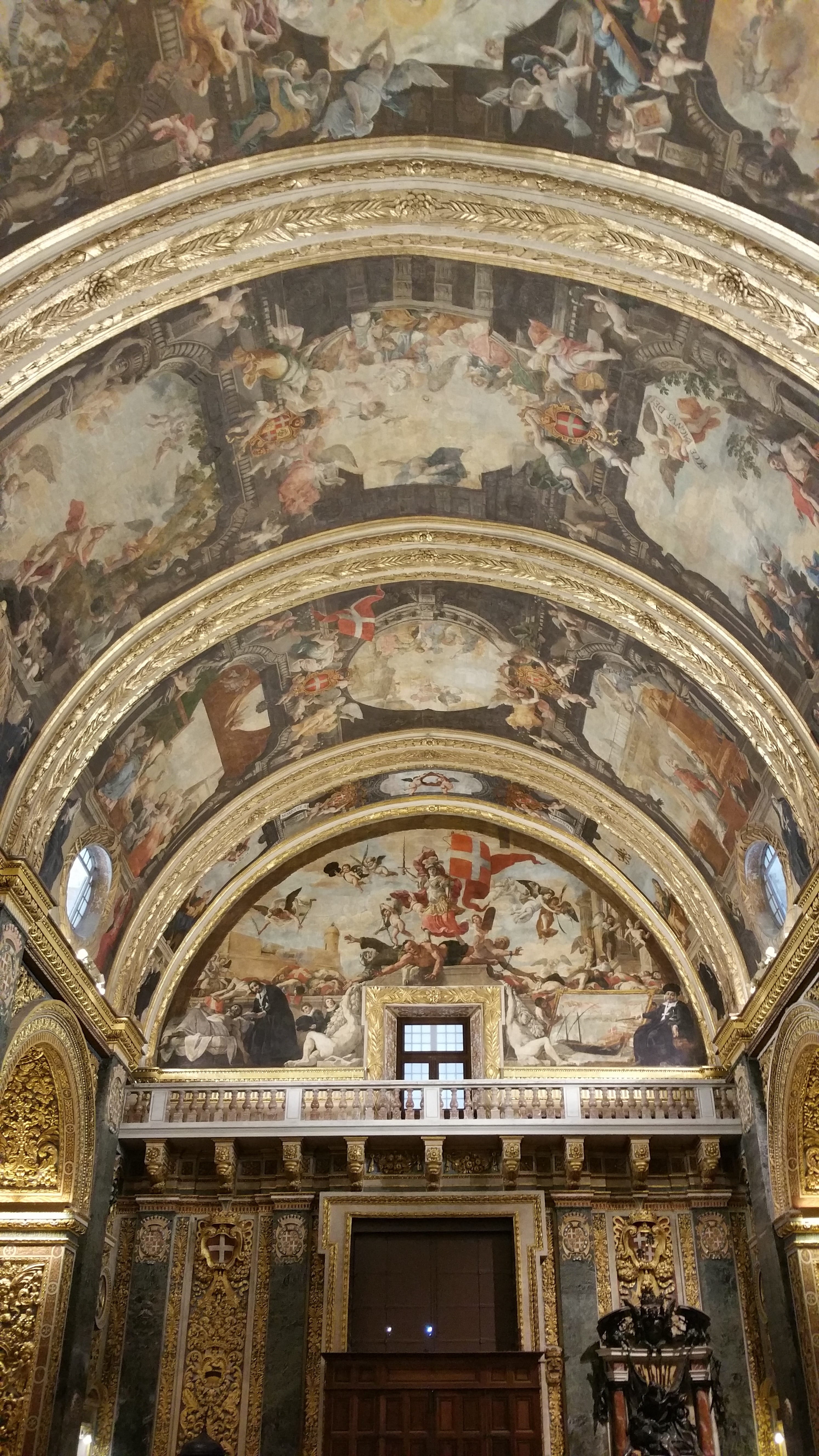 arch, history, spirituality, low angle view, city, st johns co-cathedral, place of worship, 5K, indoors, st john, architecture, valletta, built structure, Phone HD Wallpaper