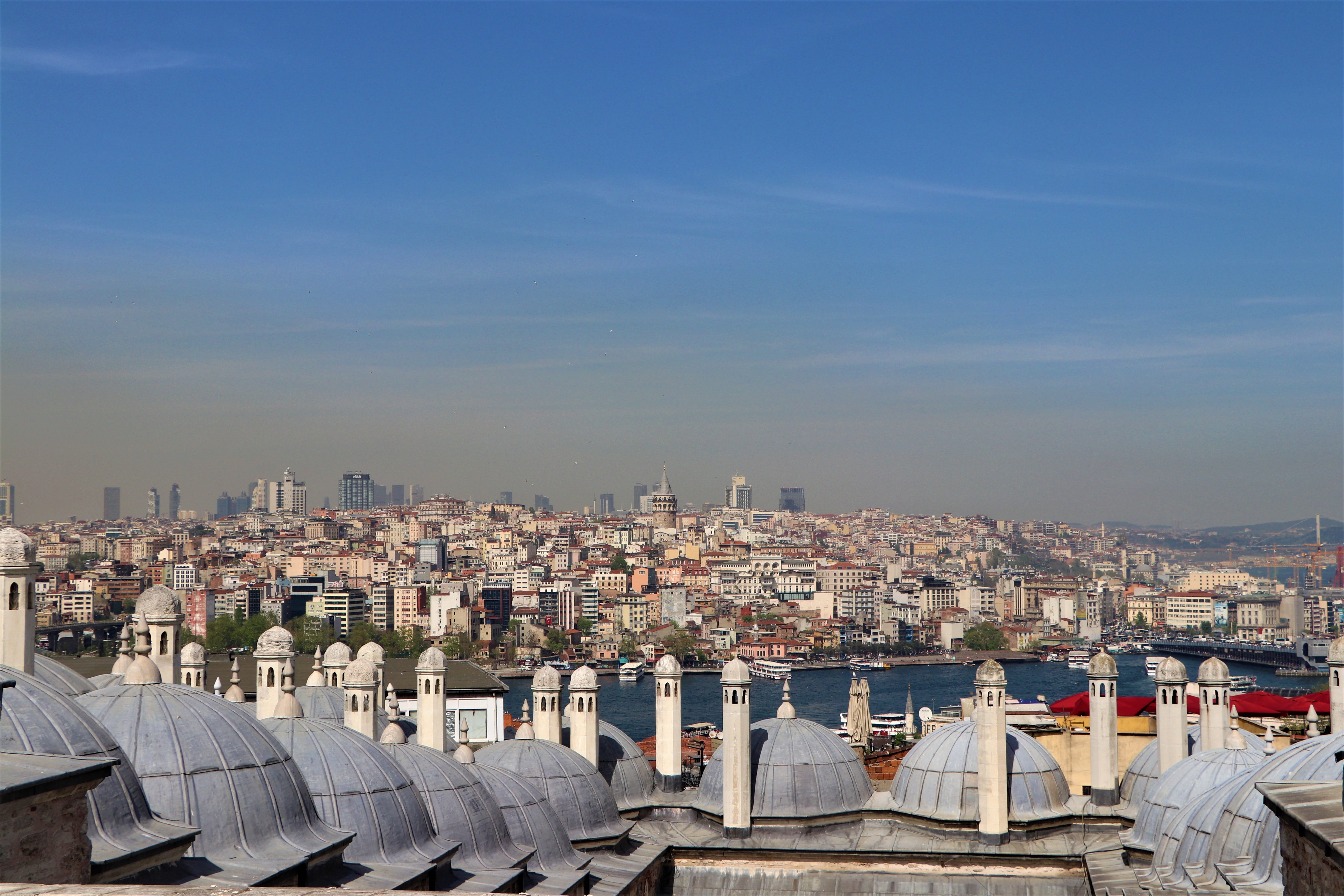 travel, religion, city, nature, office building exterior, ramadan, jewish, cityscape, high angle view, estuary, on, galata, turkey, travel destinations, HD Wallpaper
