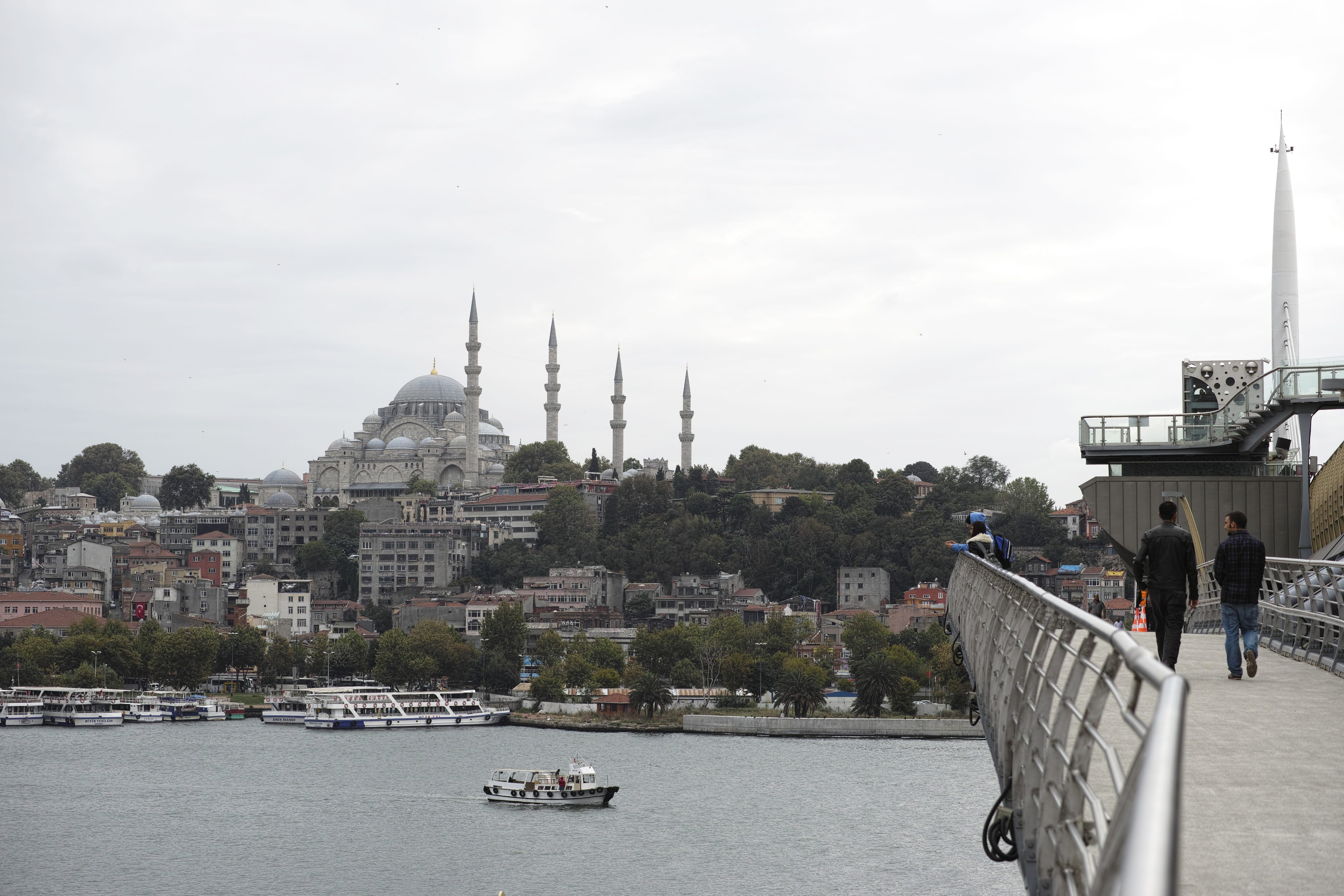 landscape, sky, water, blue, religion, on, beach, old, historical works, Istanbul, built structure, 4K, great, background, place of worship, day, travel destinations, HD Wallpaper