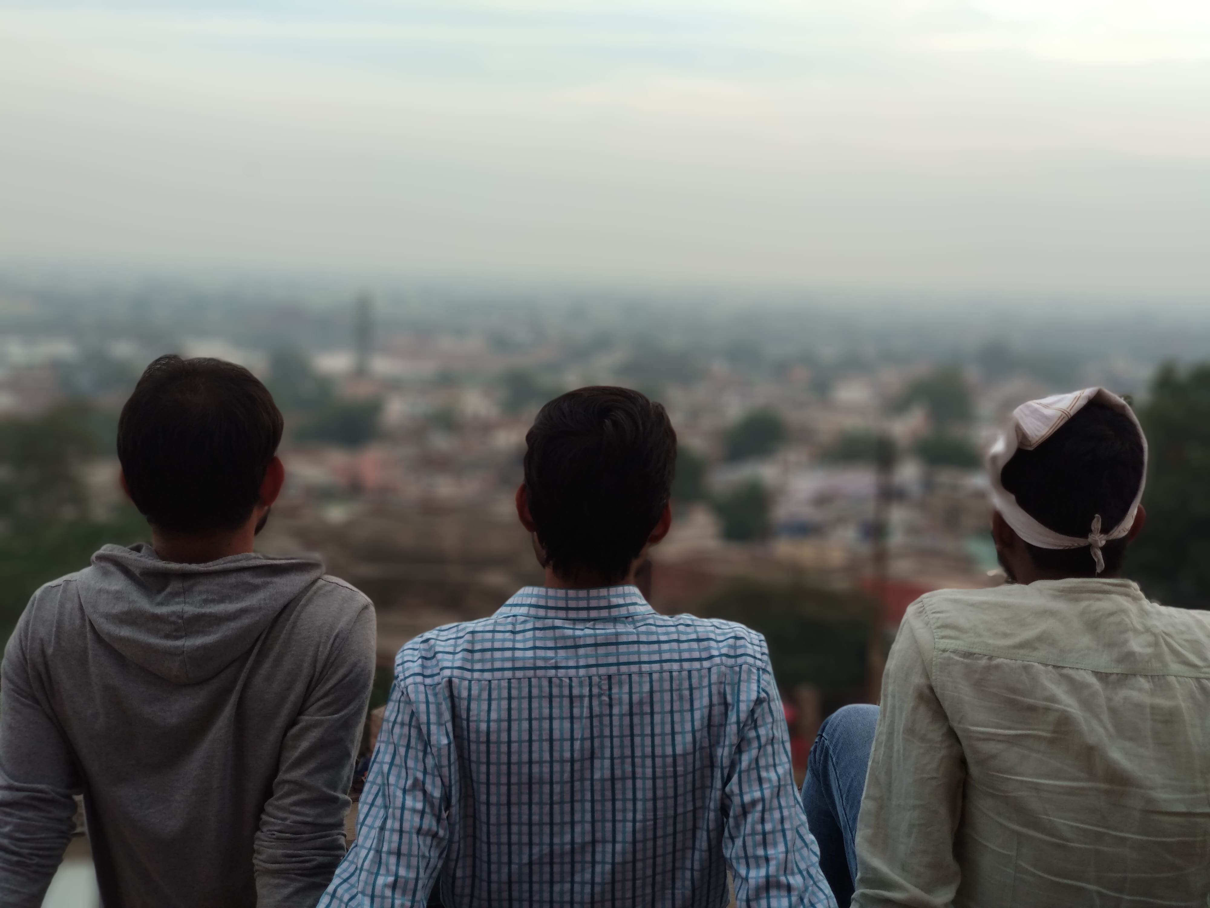 group of people, leisure activity, photography, sikri, people, casual clothing, nature, looking at view, lifestyles, male, city, architecture, men, friends, HD Wallpaper