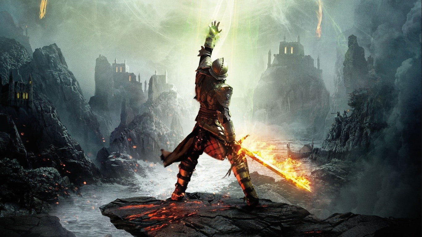 720P, Dragon Age Inquisition, Skyhold (Dragon Age Inquisition), video games, HD Wallpaper