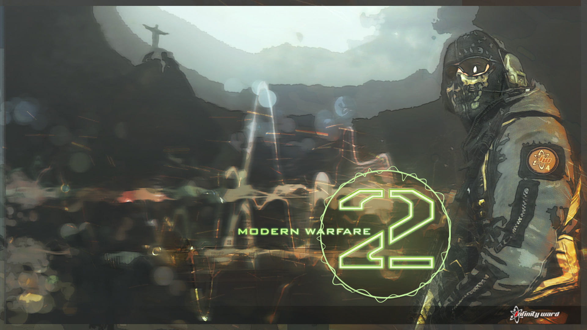 modern, duty, warfare, video games, soldier, 1080P, cod, hd, call, HD Wallpaper