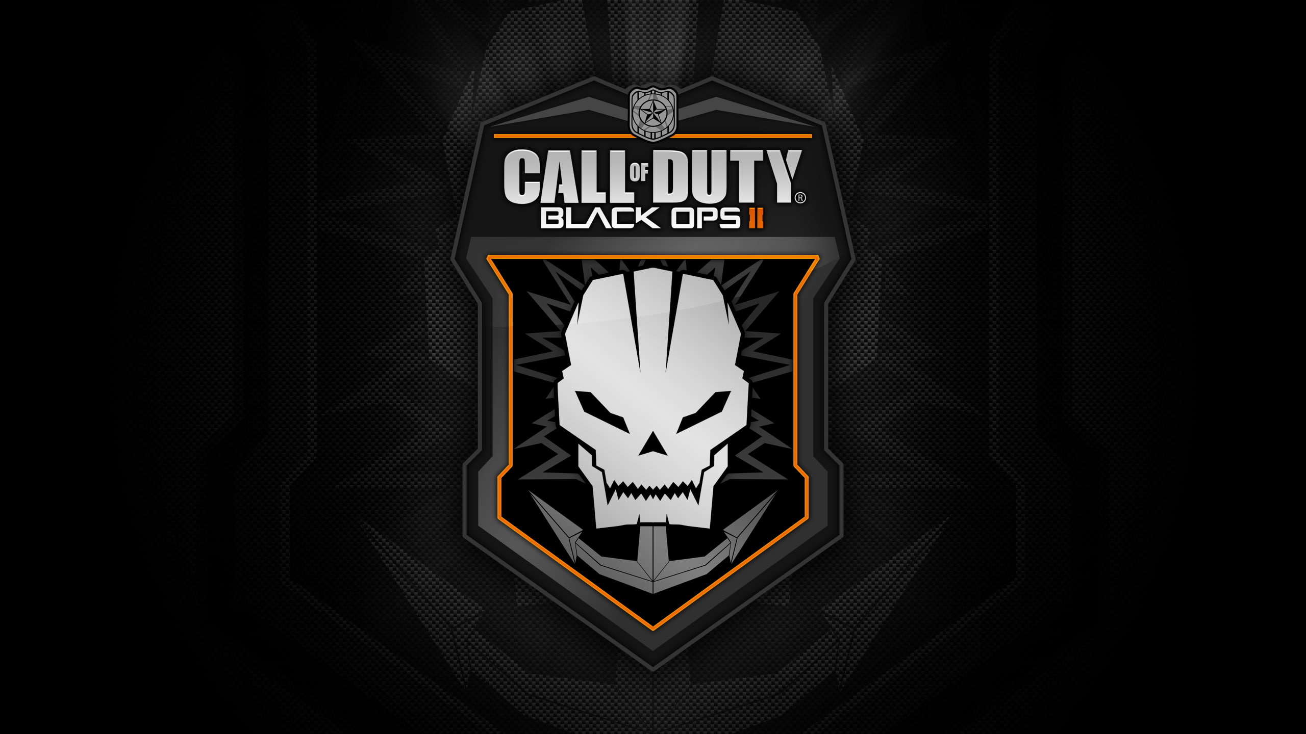 black ops 2, 2K, skull, emblem, the game, COD, call of duty, HD Wallpaper