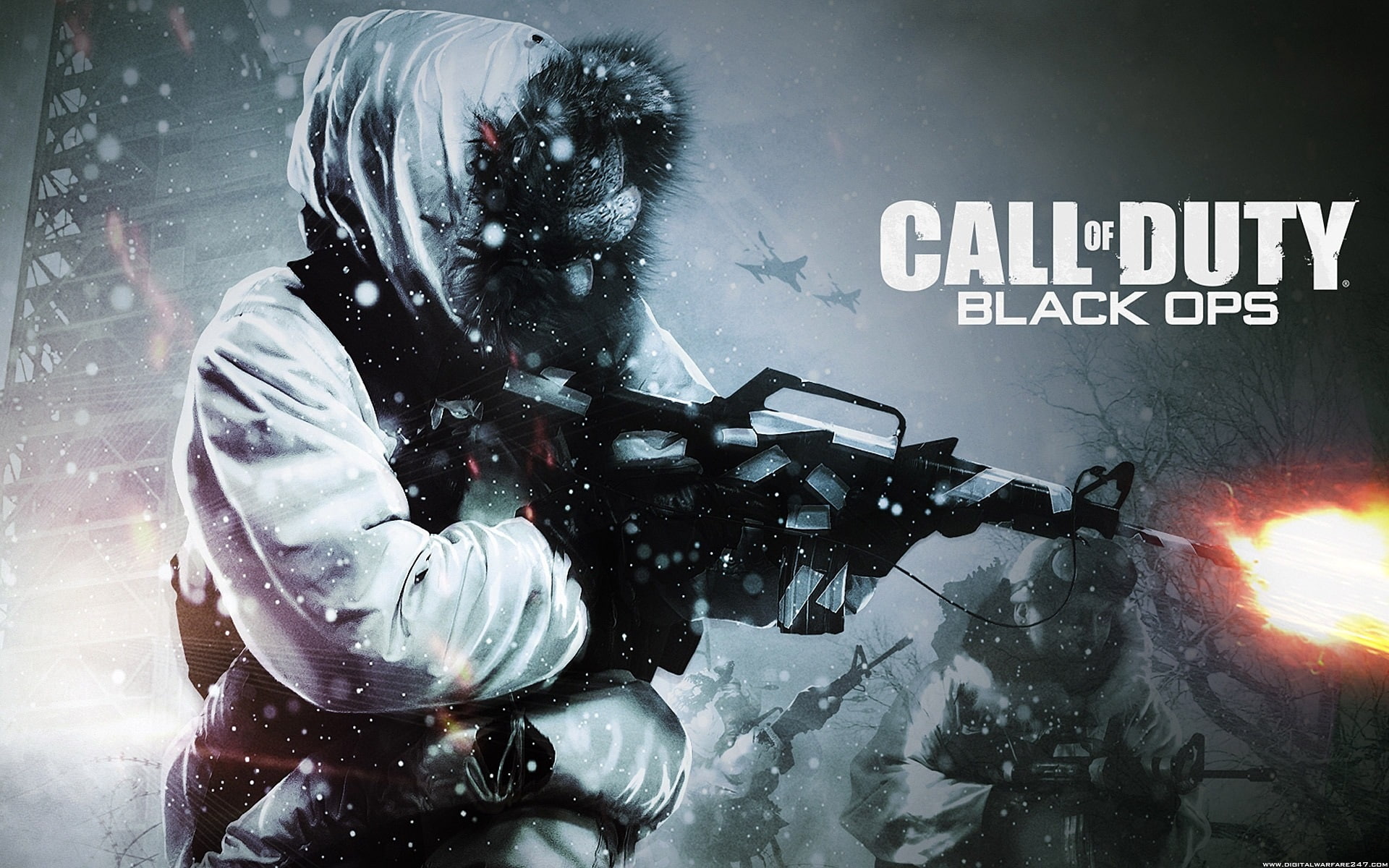 Ops, COD, Black, call, duty, 1080P, HD Wallpaper