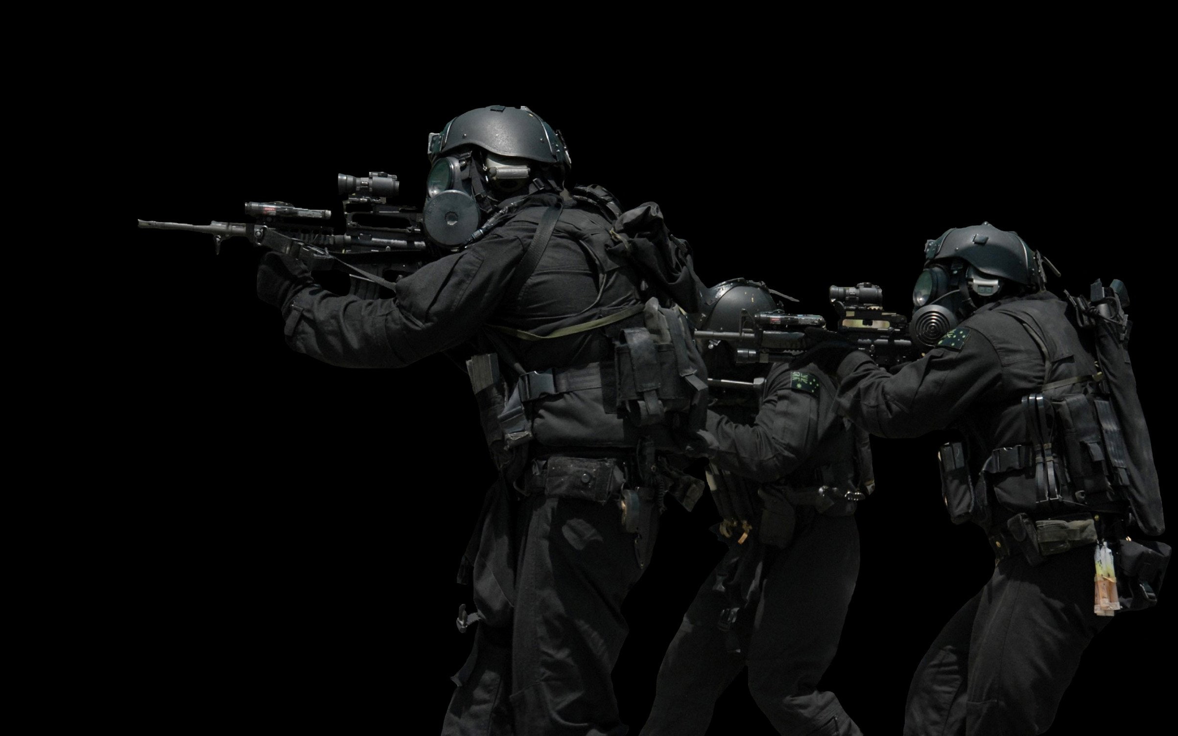 gun, weapon, emergency, police, team, swat, 1080P, crime, HD Wallpaper