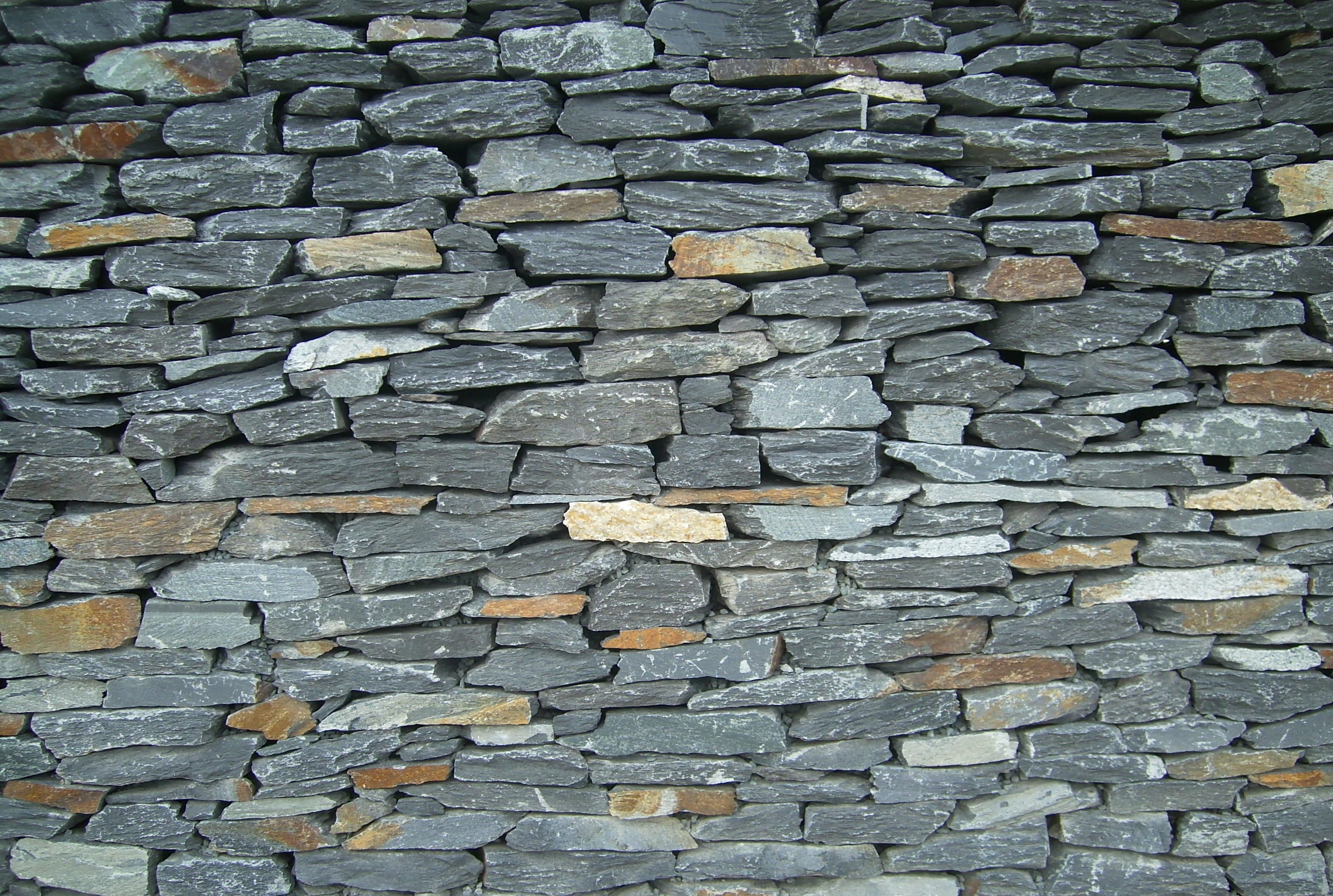 full frame, outdoors, stone wall, no people, stone - object, backgrounds, gray, rough, granite, close-up, textured, layered, boulders, day, wall, repetition, HD Wallpaper