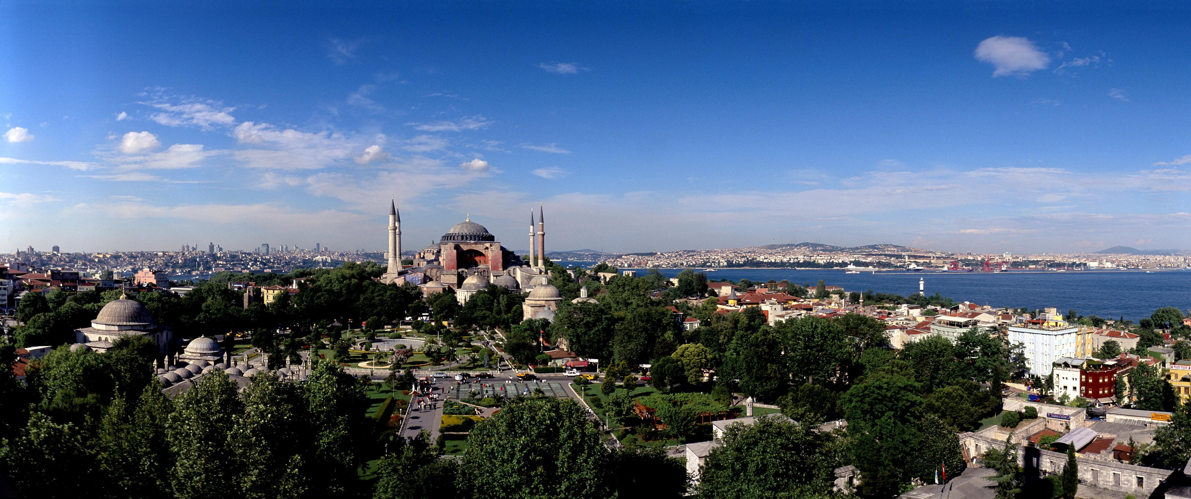4K, hagia sophia, HD Wallpaper