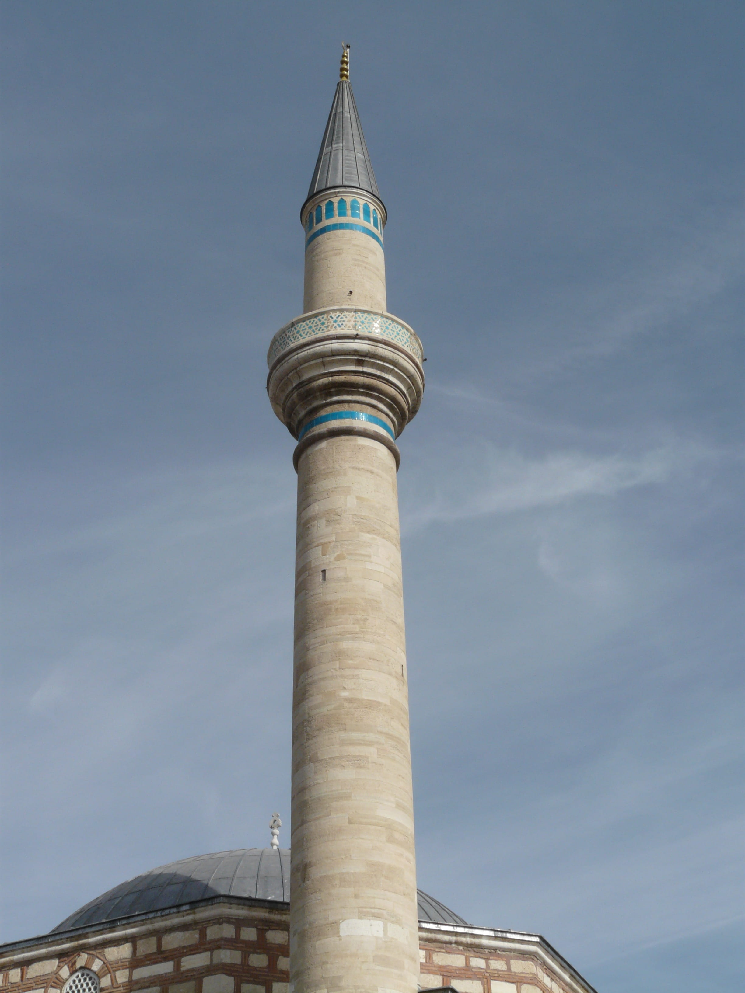 nature, building, day, blue, low angle view, jalal ad din rumi, 2K, built structure, travel destinations, tourism, travel, Mosque, global communications, Phone HD Wallpaper