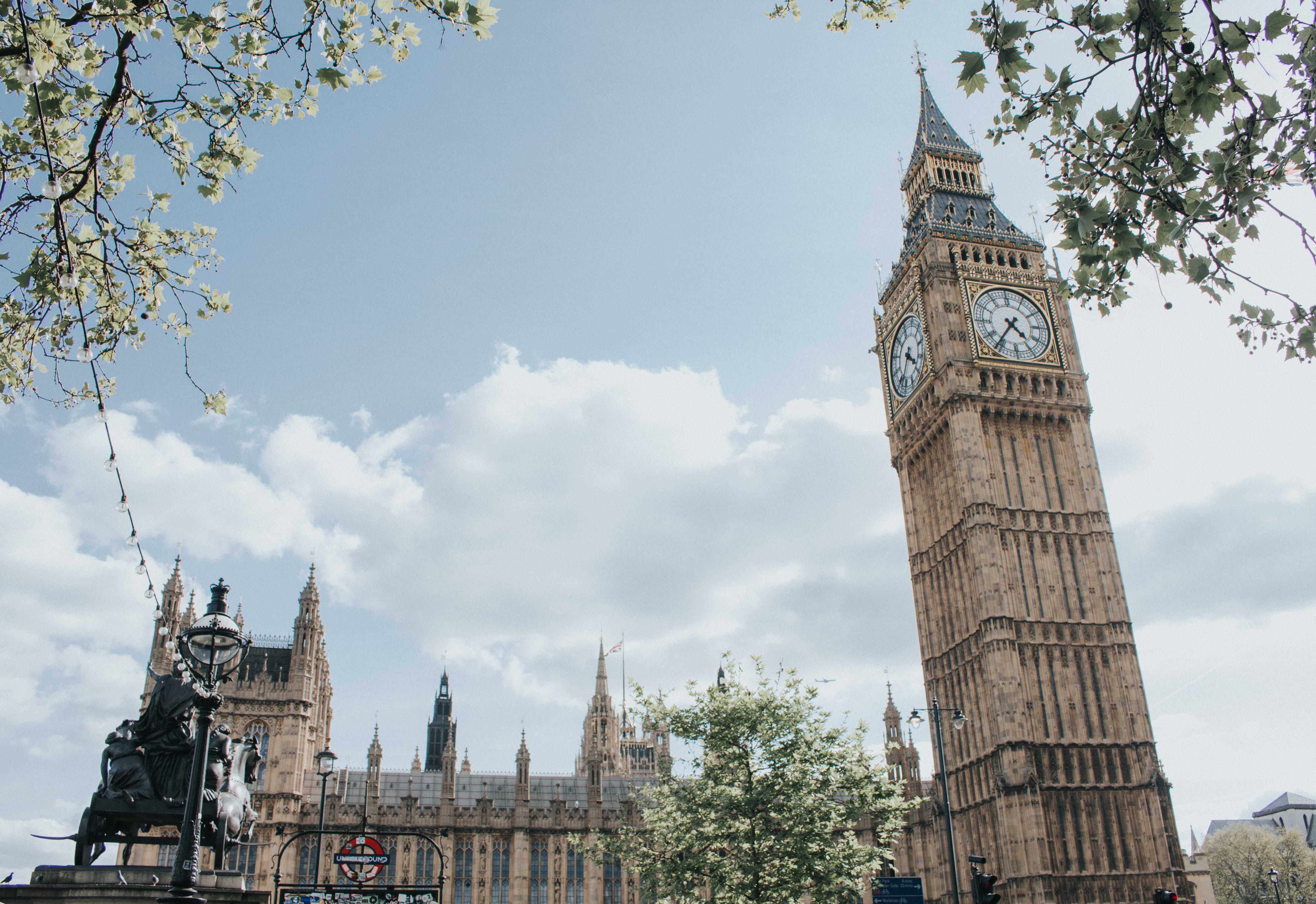 westminster, travel destinations, tourism, tower, watch, built structure, sky, building, big ben, tall - high, london, clock, sight, government, the parliament, HD Wallpaper