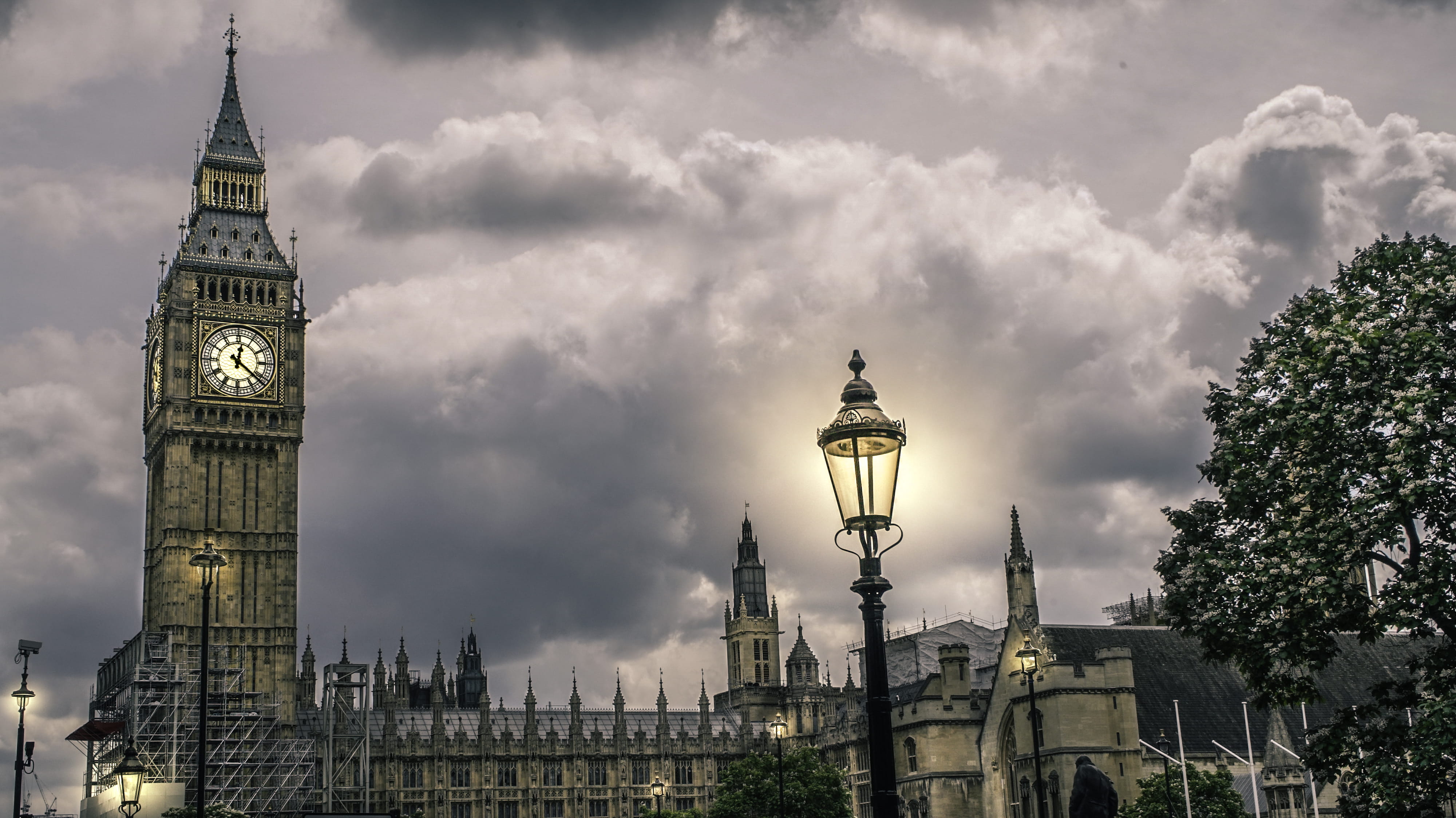 government, cloud - sky, city, building, westminster, clock, nature, street light, uk, tourism, lighting equipment, building exterior, travel, built structure, HD Wallpaper