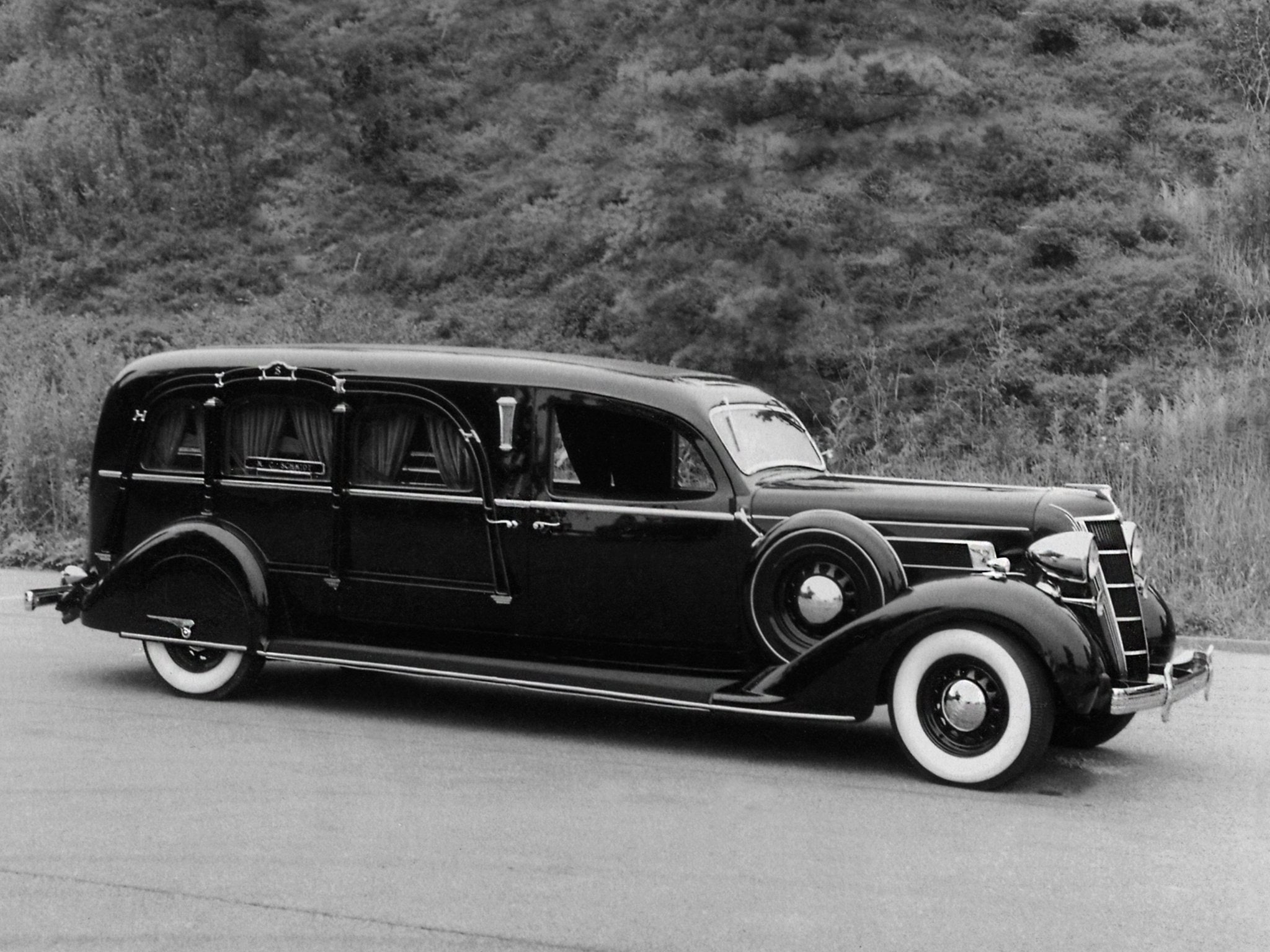 chrysler, 1080P, hearse, funeral, stationwagon, miller, c z, airstream, deluxe, retro, coach, 1935, HD Wallpaper