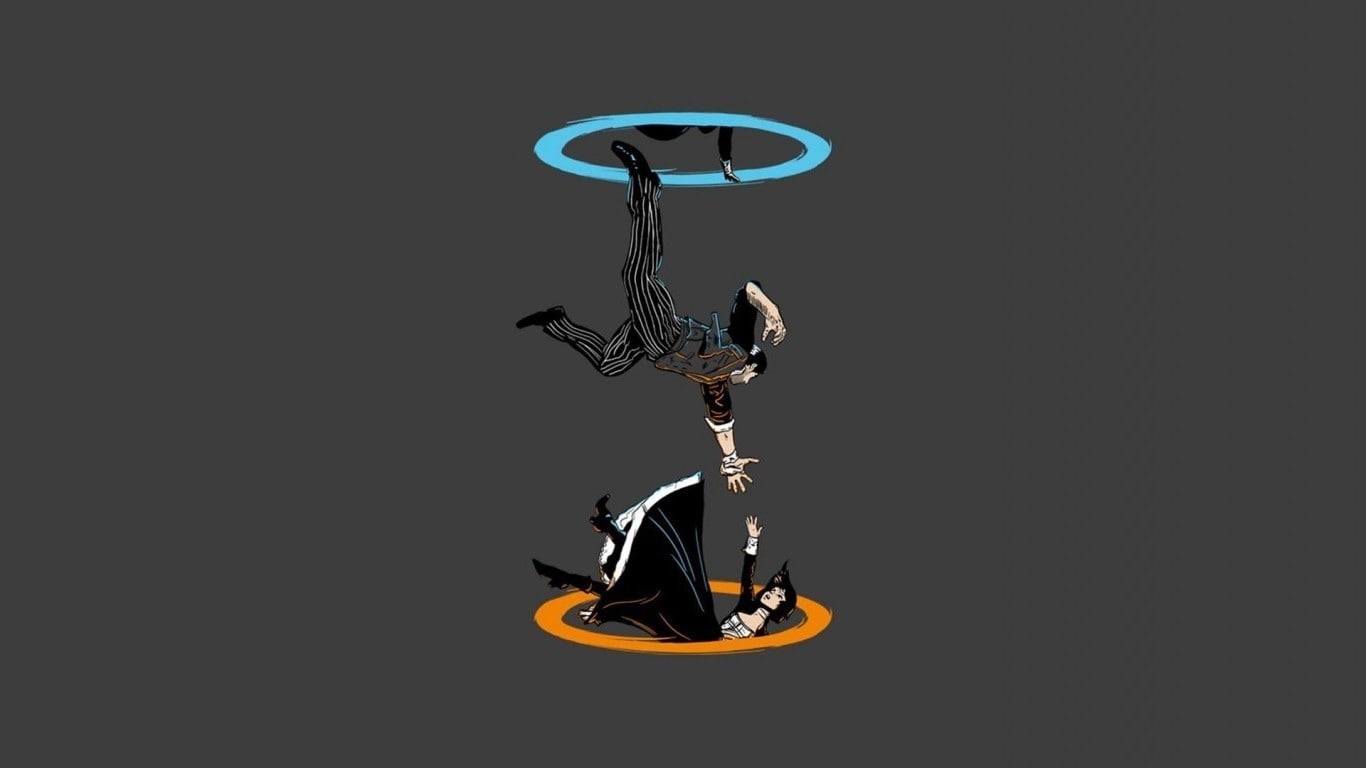 no people, technology, copy space, figurine, machinery, indoors, metal, Elizabeth (BioShock), male likeness, cut out, black background, BioShock Infinite, HD Wallpaper