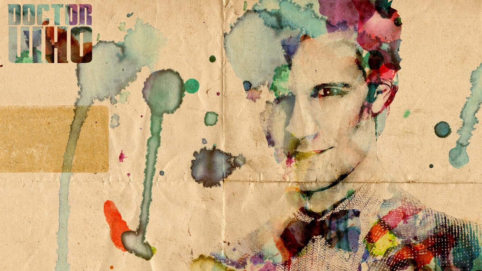 pattern, Doctor Who, art and craft, backgrounds, creativity, close-up, wall - building feature, built structure, Eleventh Doctor, textured, 720P, full frame, HD Wallpaper