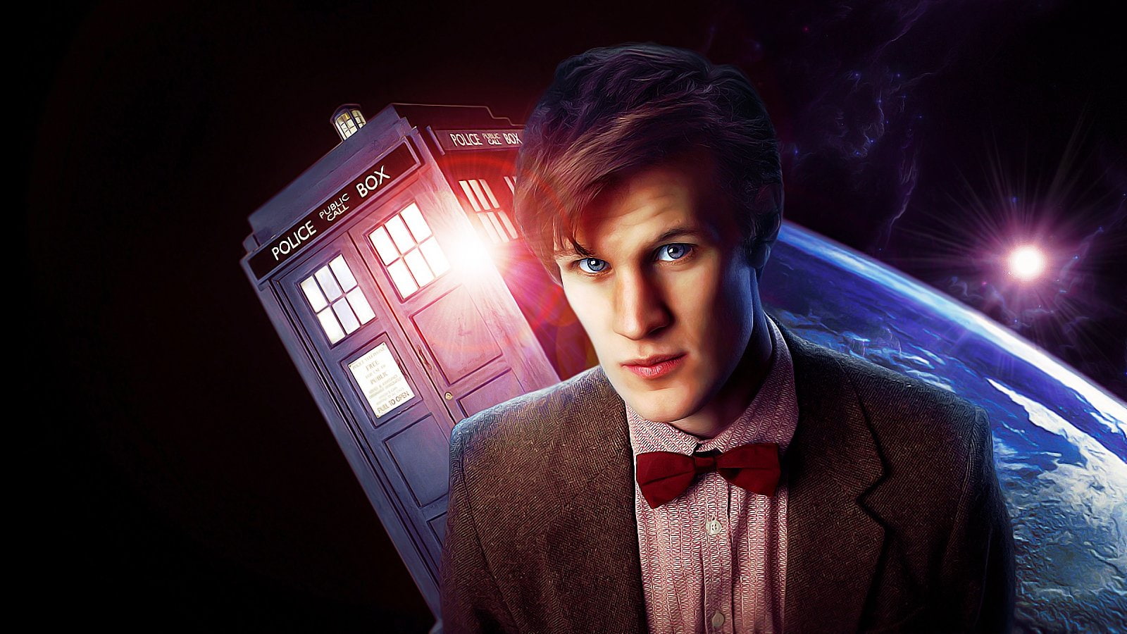doctor, drama, eleventh, smith, futuristic, 720P, sci-fi, bbc, matt, who, series, comedy, tardis, adventure, HD Wallpaper