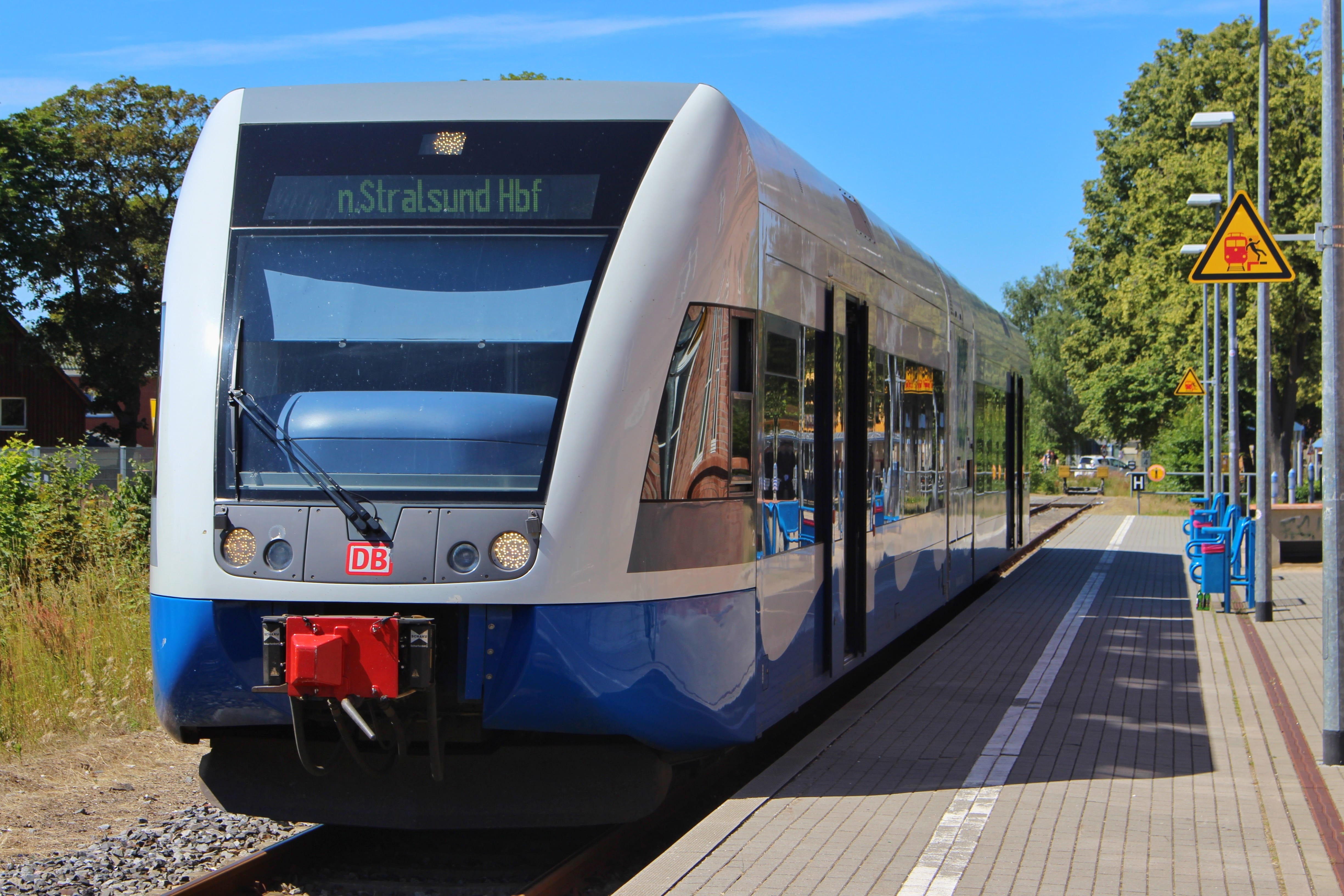 cable car, day, ubb, usedomer bäderbahn, transport, deutsche bahn, rail transportation, db, land vehicle, train, mecklenburg western pomerania, regional train, HD Wallpaper