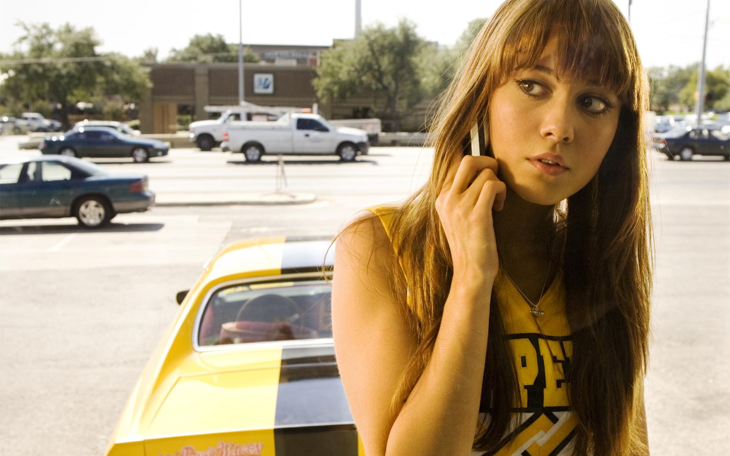 death, elizabeth, movies, standing, vehicles, cheerleaders, eyes, brown, winstead, cars, 720P, brunettes, mary, proof, HD Wallpaper