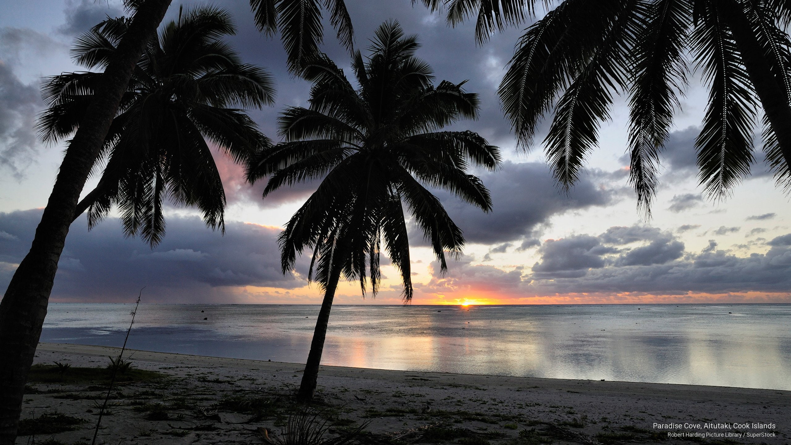 aitutaki, cove, cook, 2K, Islands, paradise, HD Wallpaper