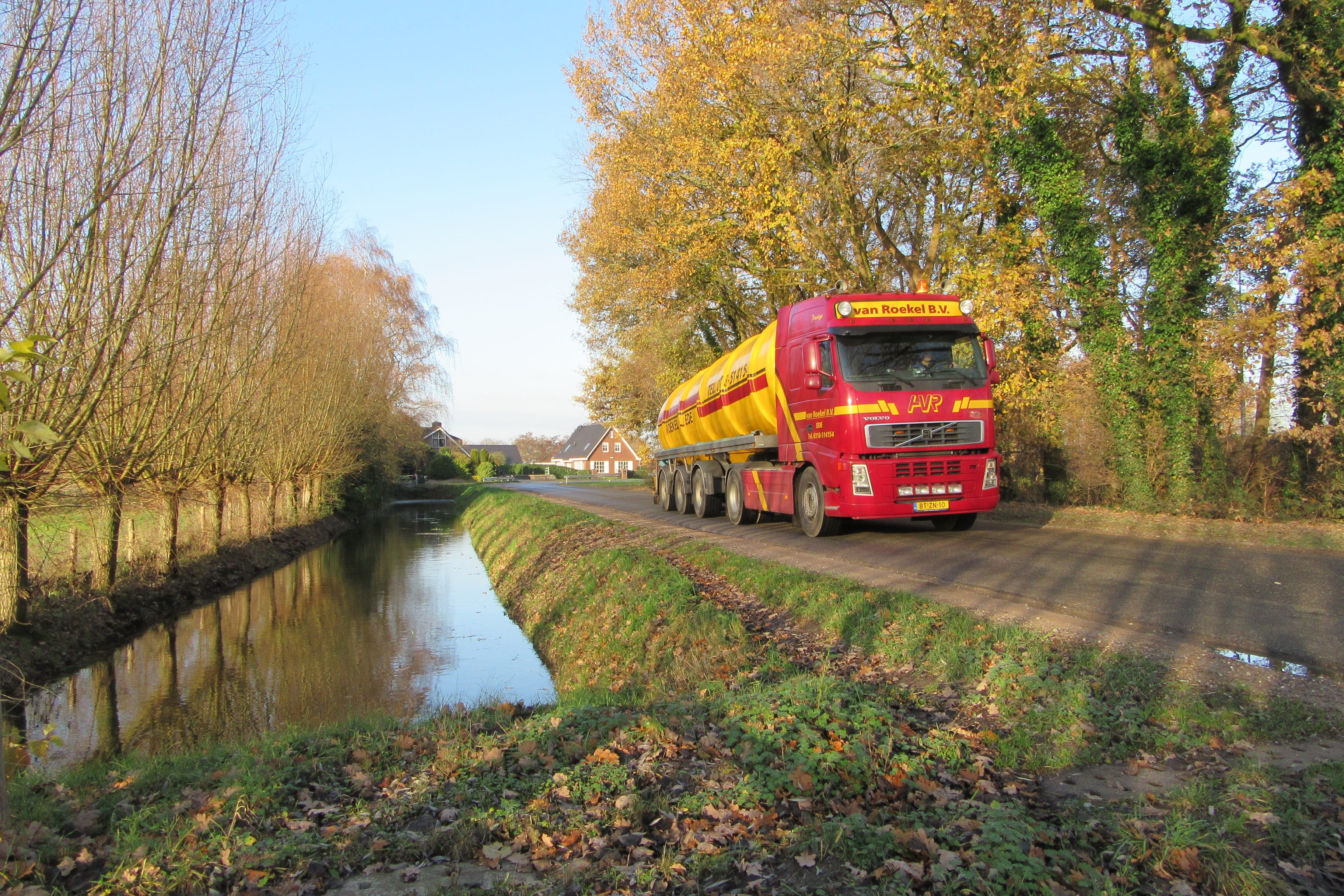 nature, plant, land, truck, green color, inland waterways, water, growth, destinations, outdoors, infrastructure, public transportation, traffic, no people, HD Wallpaper