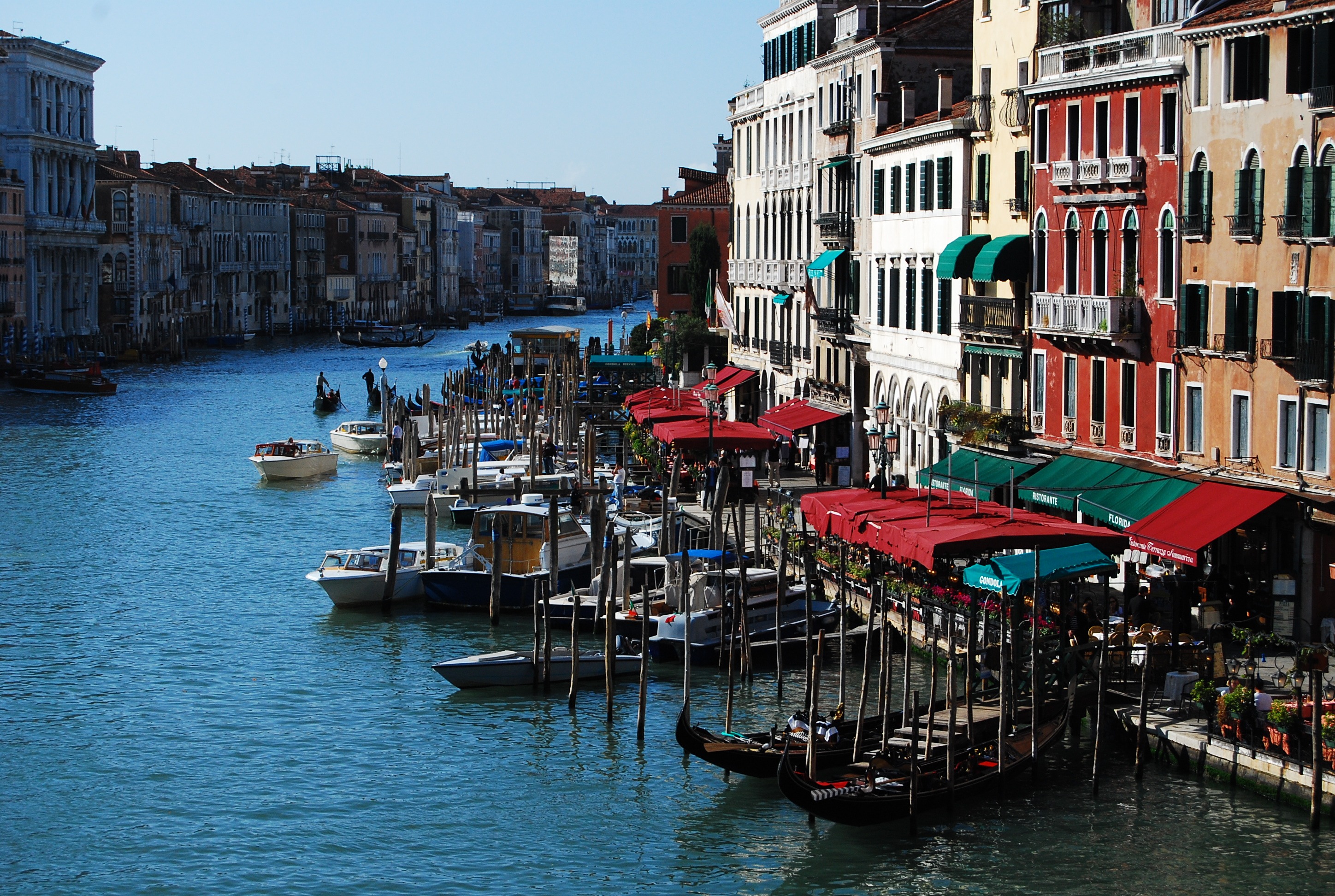 vacation, travel, building exterior, day, tourist, destination, channel, architecture, wooden post, venice, transportation, 2K, trip, city, route, built structure, HD Wallpaper