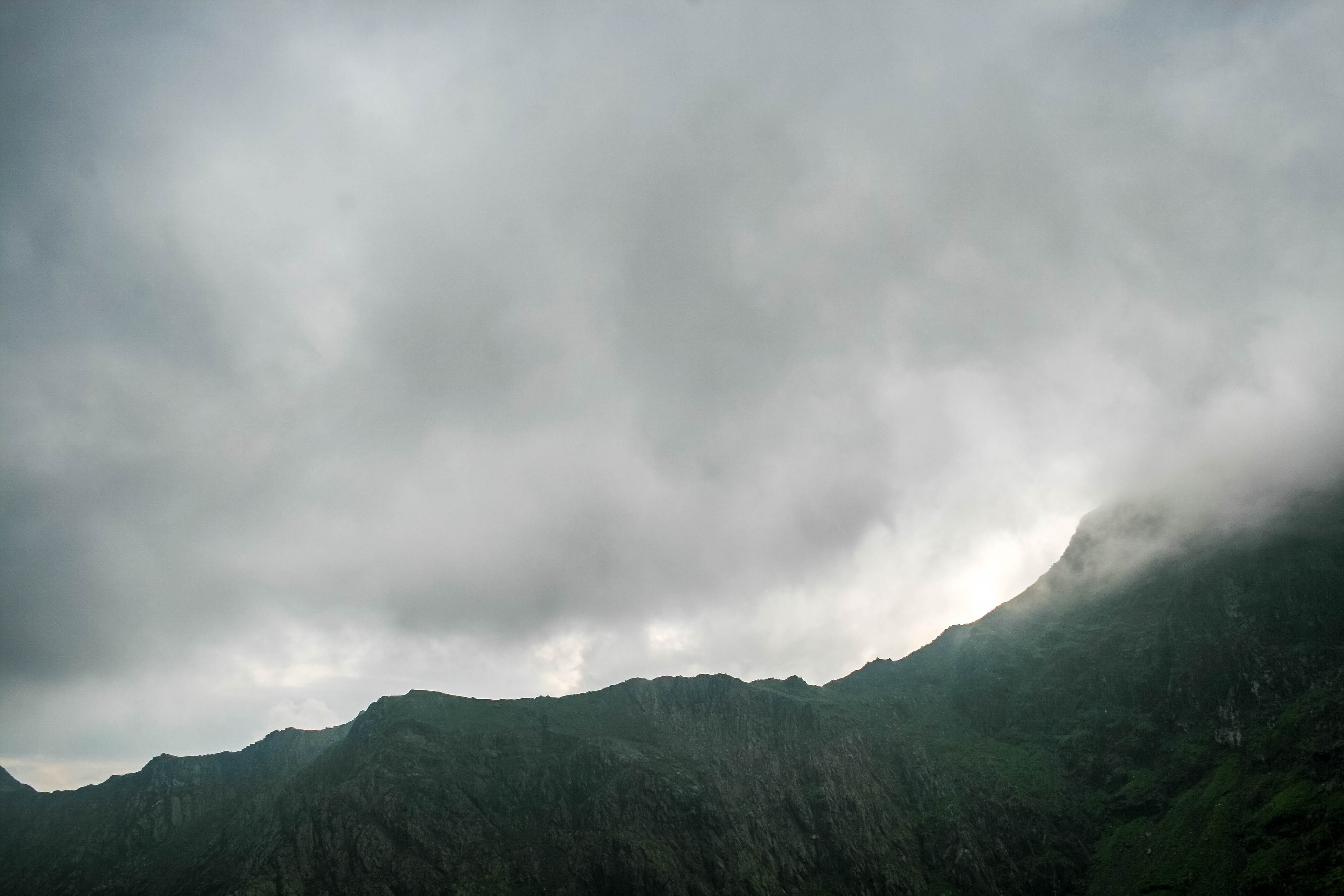united kingdom, storm cloud, snowdon, landscape, environment, mountain, power in nature, non-urban scene, outdoors, tranquil scene, sky, tranquility, mountain range, HD Wallpaper