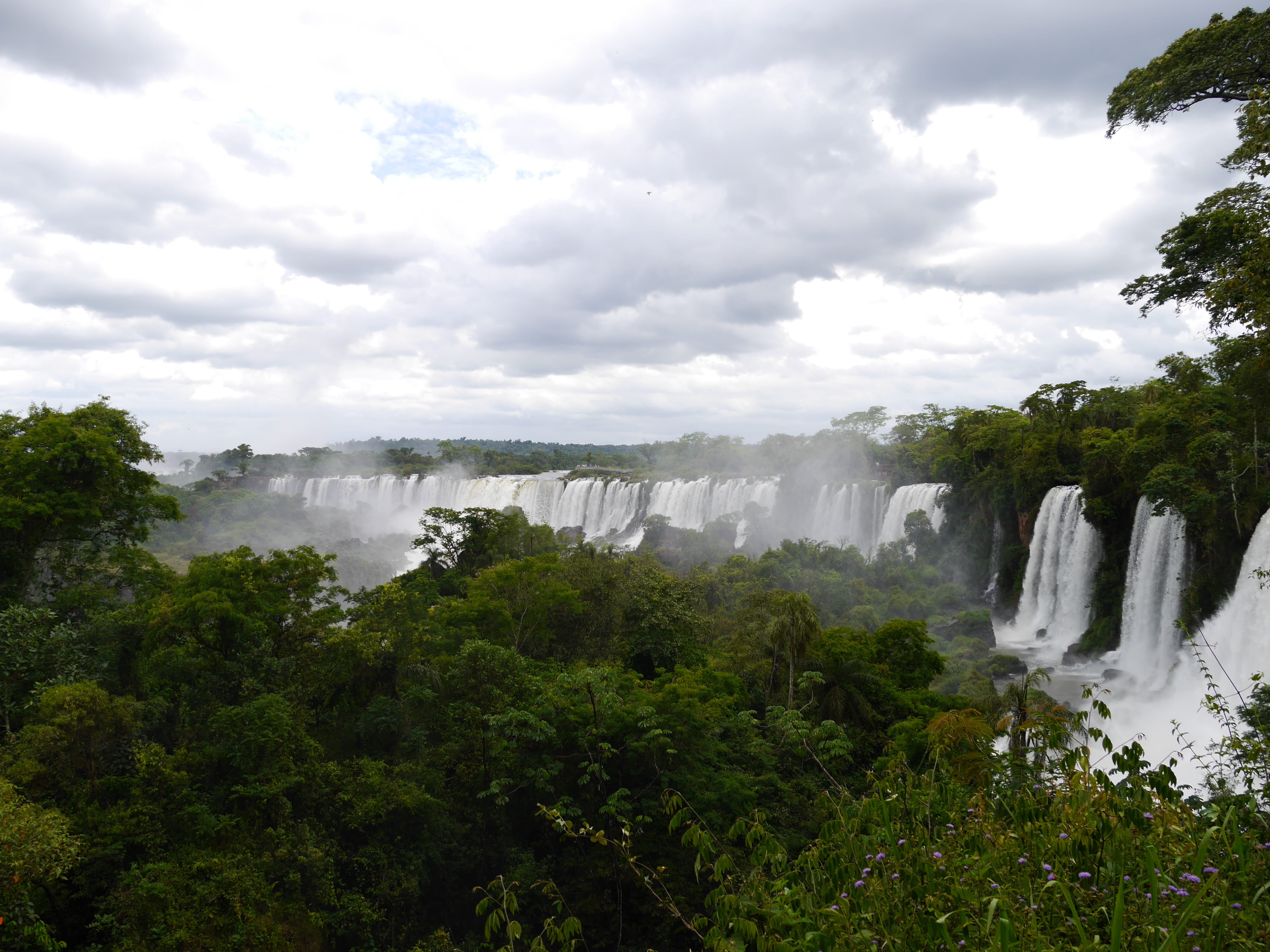 sky, river, south america, argentina, forest, adventure, wassrfaelle, outdoors, water, environment, Iguazú, national partk, iguazú waterfalls, tourism, HD Wallpaper
