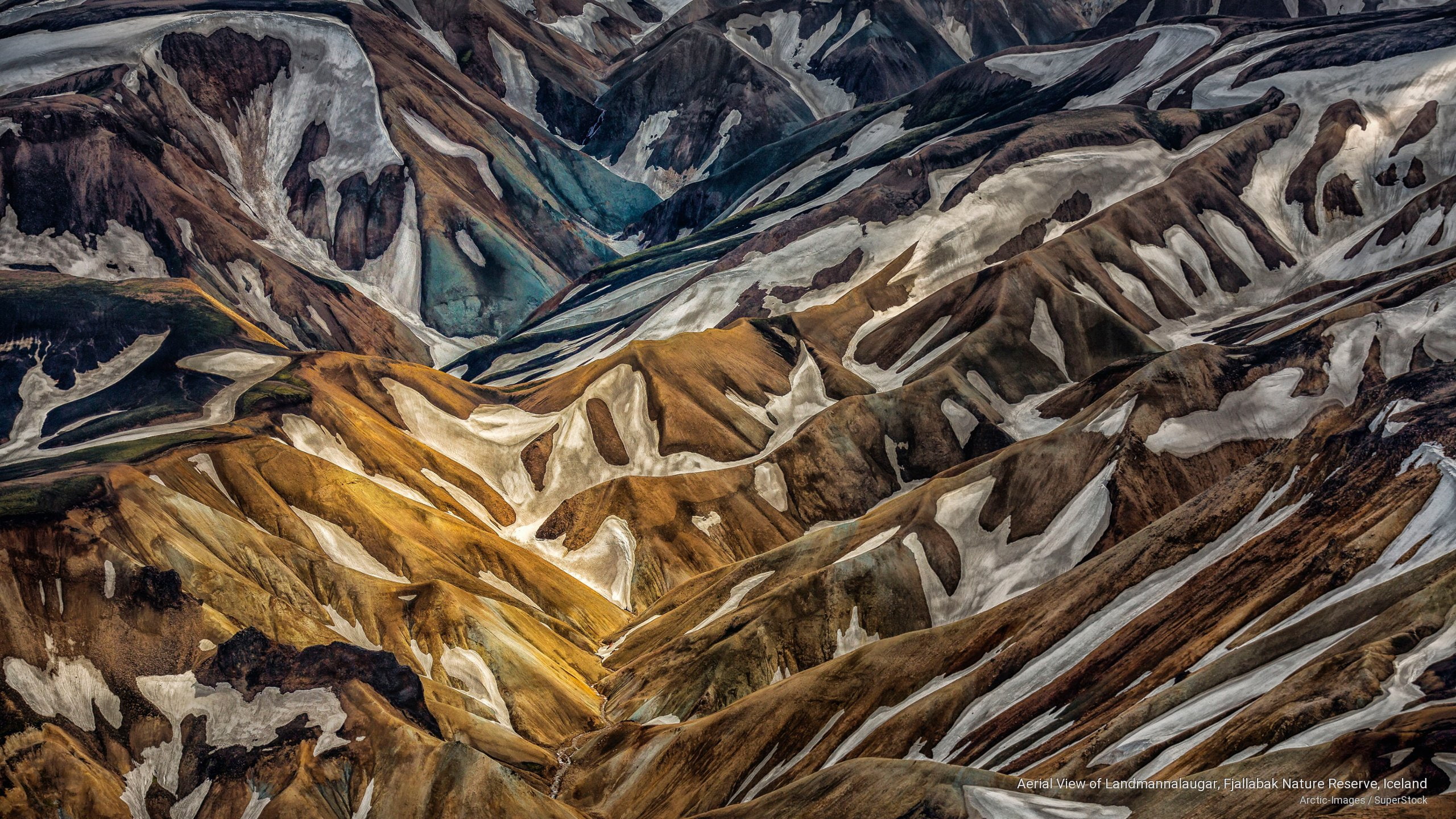 2K, reserve, landmannalaugar, view, fjallabak, Nature, iceland, aerial, HD Wallpaper
