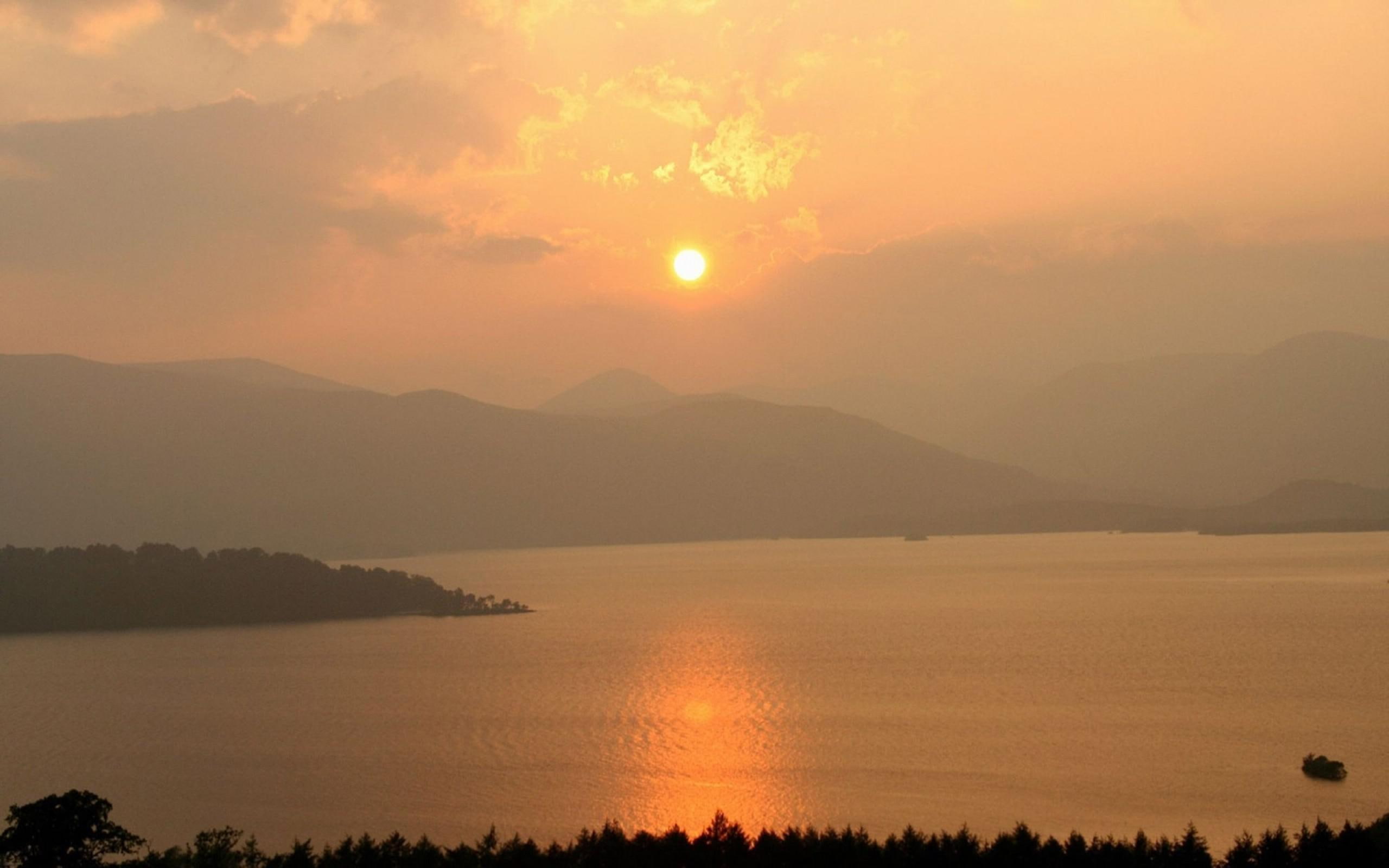 sunset, waterscapes, sunrise - sunset, image, 2K, gallery, nature, landscapes, HD Wallpaper
