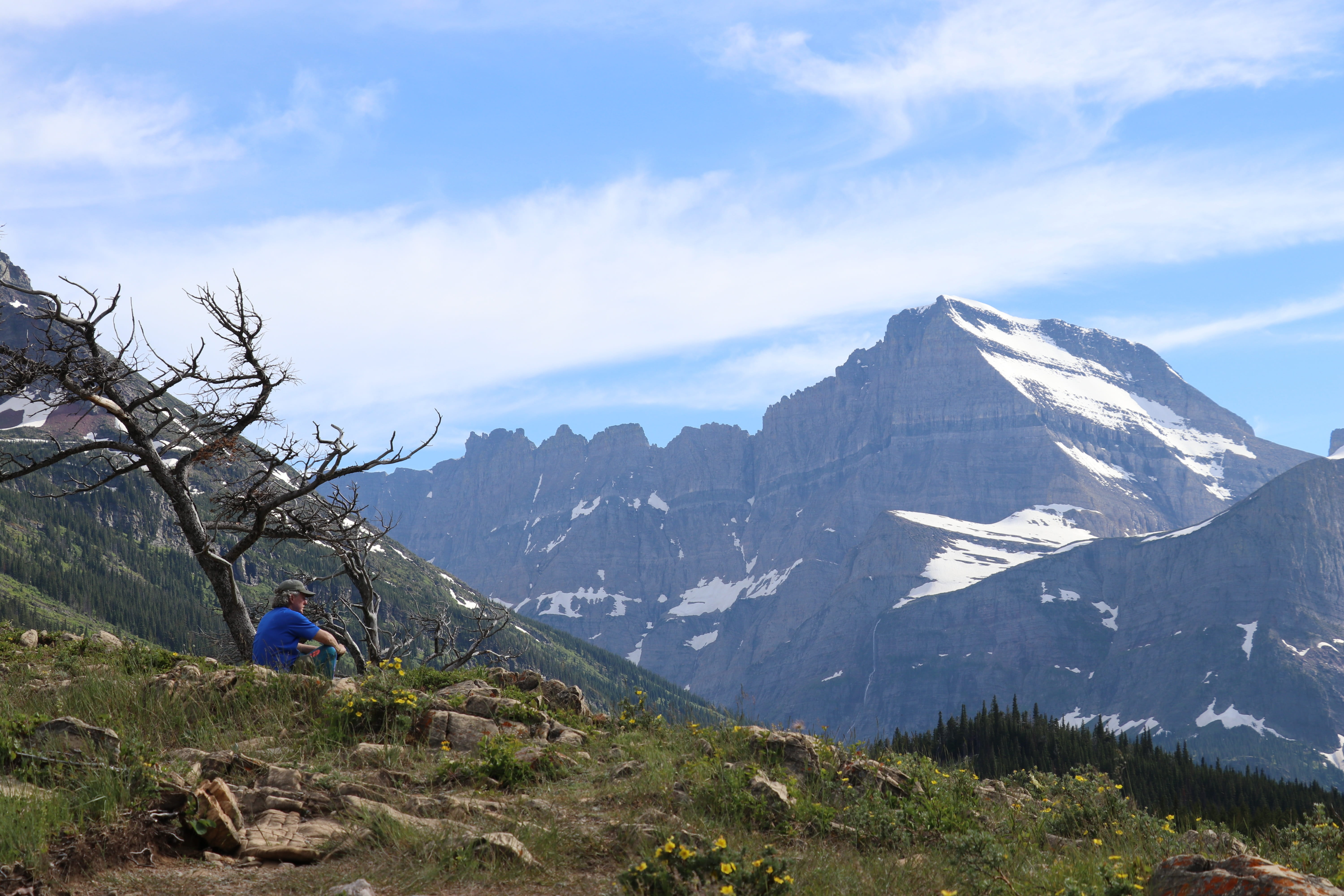outdoors, mountain range, tranquility, nature, mountain peak, montana, vacation, tourism, vista, sky, real people, non-urban scene, day, 5K, leisure activity, HD Wallpaper