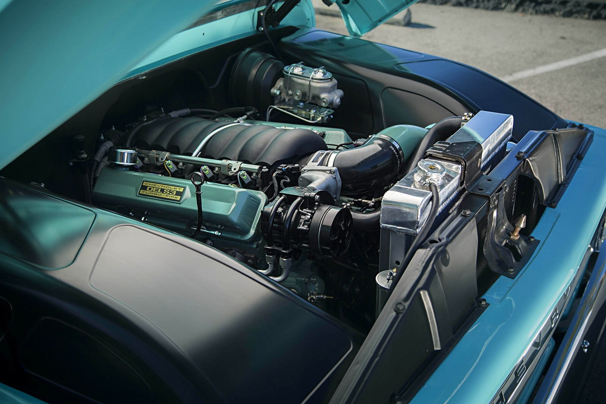 1966, usa, chevrolet, c-10, low, chevy, 1080P, fleetside, custom, pickup, kustom, HD Wallpaper
