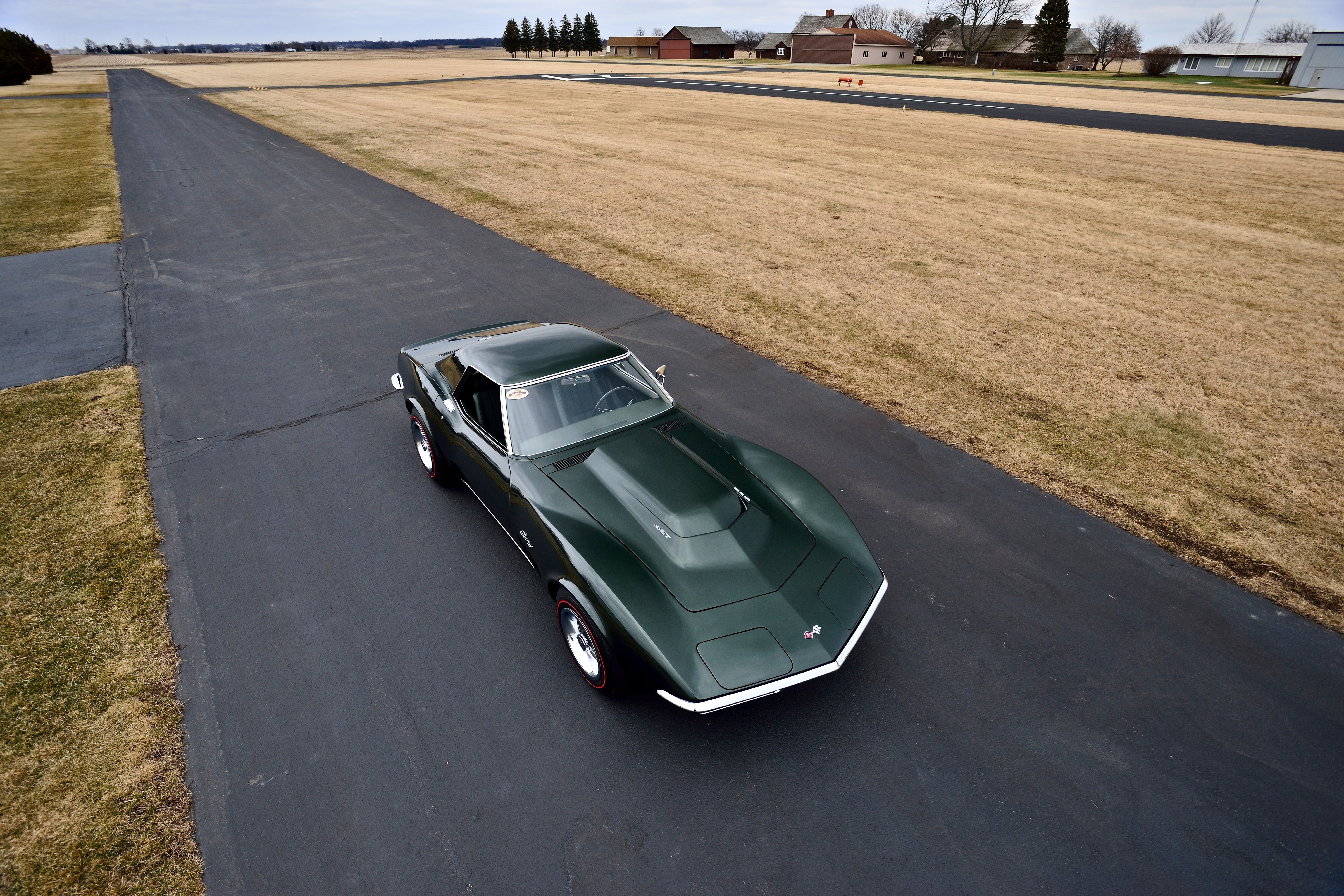 muscle, chevrolet, corvette, 1969, classic, -10, original, l88, old, 5K, usa, convertible, HD Wallpaper