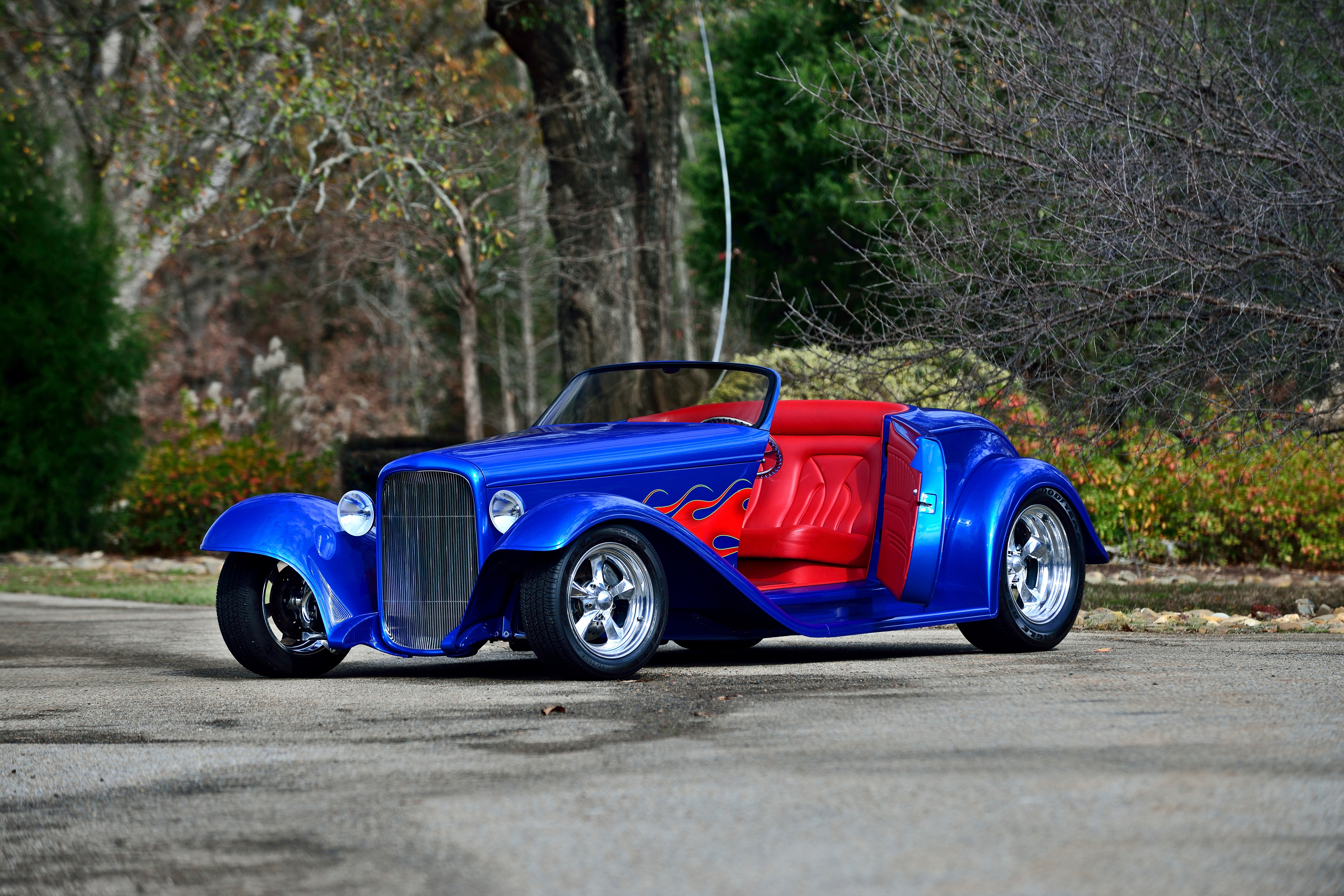 streetrod, roadster, 1932, ford, 5K, rodder, street, usa, rod, hot, -10, HD Wallpaper